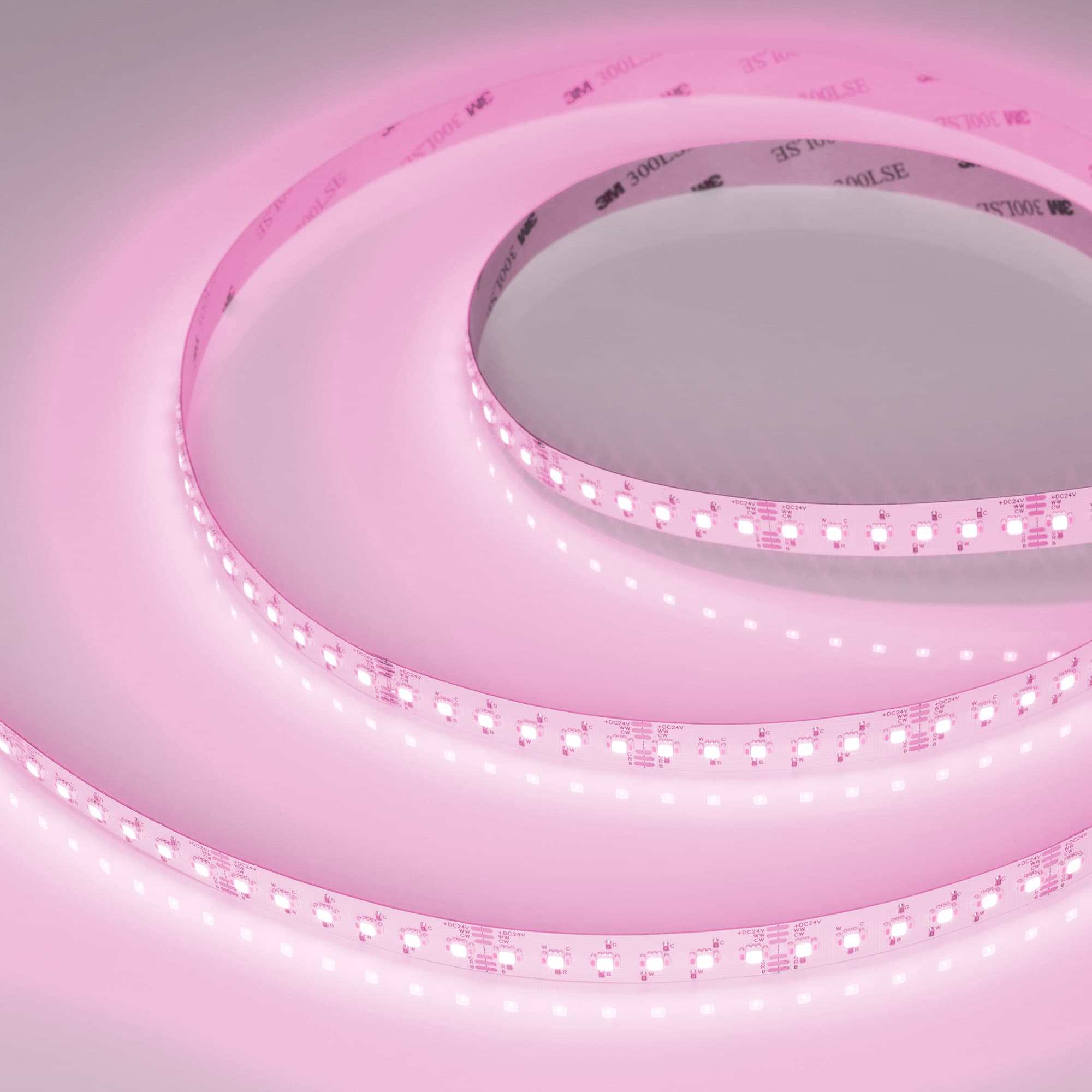 Светодиодная лента RT-AM360-12mm 24V RGBW-MIX (24 W/m, IP20, 2835/2210, 5m) (Arlight, -) 044036 — фото 6