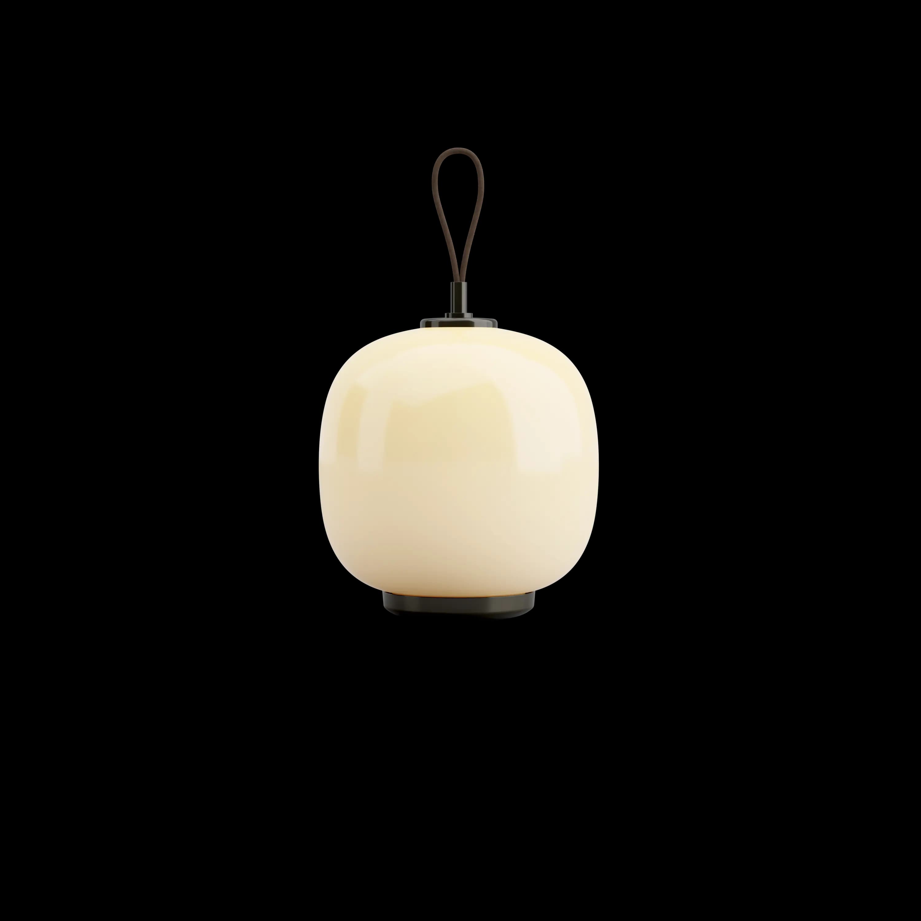 Louis Poulsen VL 45 Radiohus Portable Lamp Brass/glossy pale yellow glass — фото 2