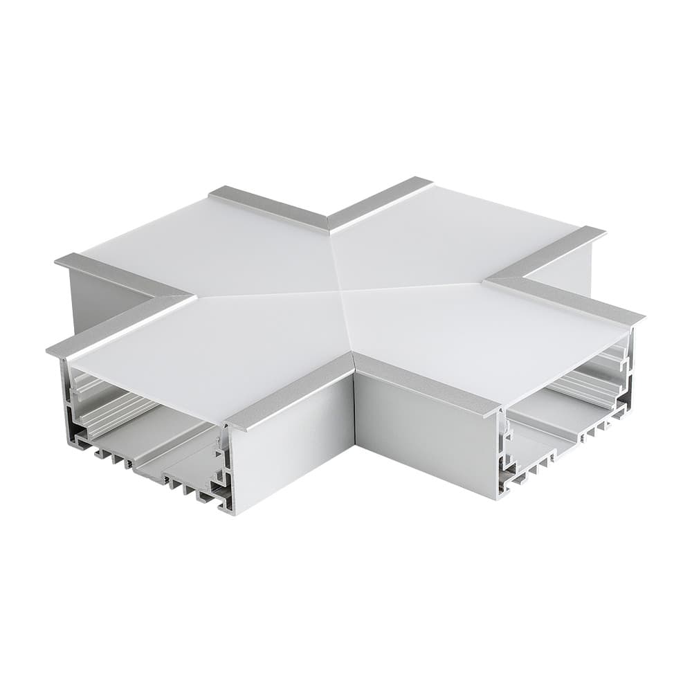 Угол S2-LINIA94-F-X90 крестовой (Arlight, Металл) 021286 Arlight — фото 1