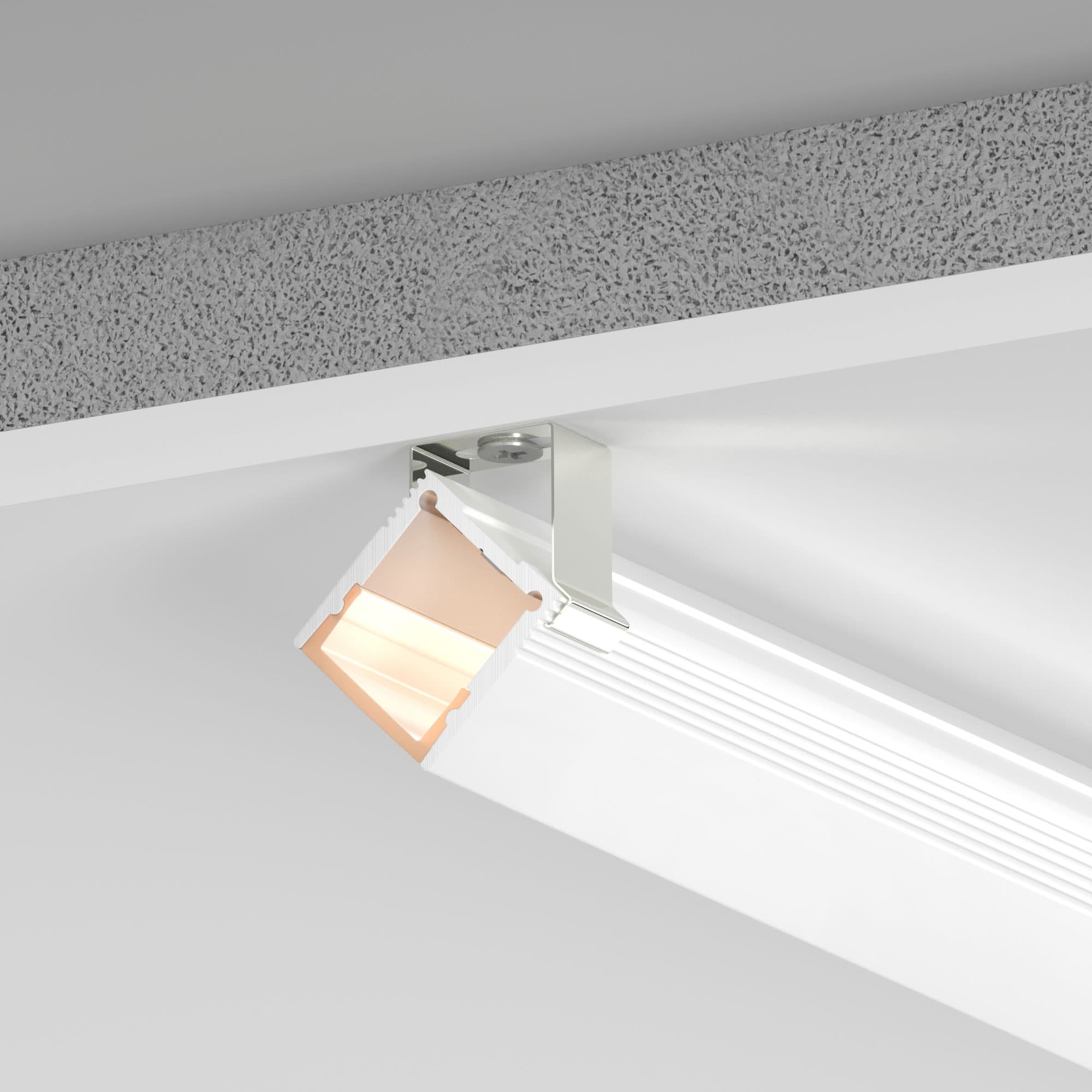 Профиль SL-SLIM20-H20-2000 WHITE (Arlight, Алюминий) 047631 — фото 4