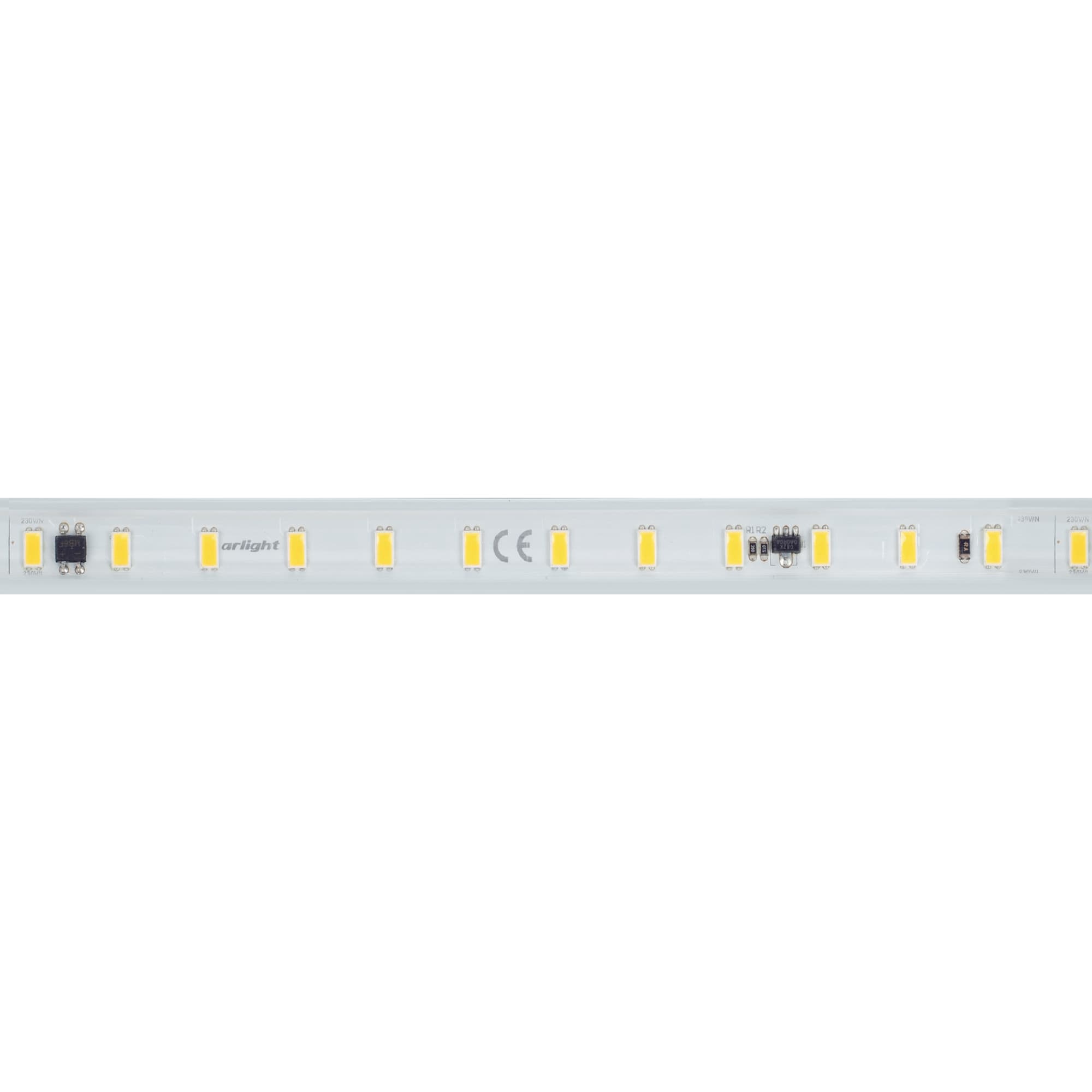 Светодиодная лента ARL-50000PV-230V Warm2700 (5630, 72 LED/m, WP2) (Arlight, 14 Вт/м, IP65) 027054 — фото 4