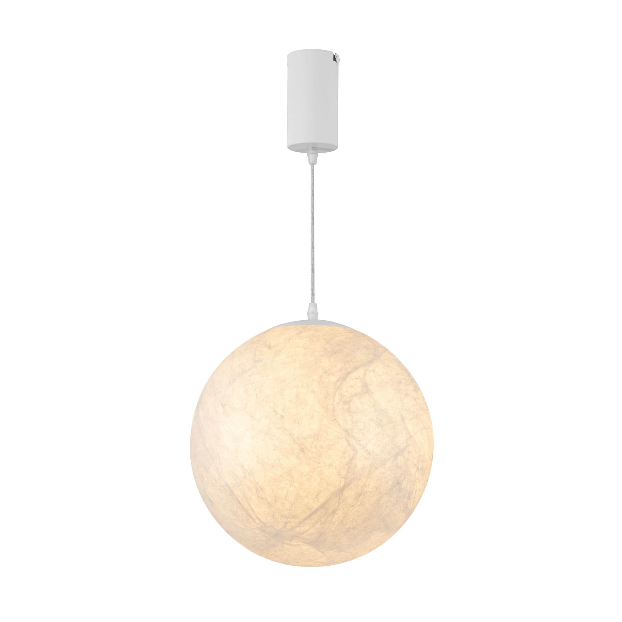 Светильник SP-SILKA-HANG-R300-7W Warm2700 (WH, 330 deg, 230V) (Arlight, IP20, Натуральный шелк, 3 года) 061916