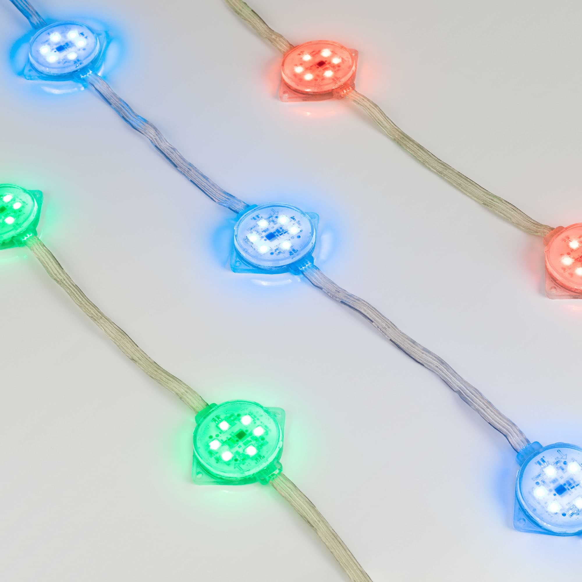 Флэш-модуль ARL-PRO-D50-6LED RGB 12V Прозрачный (Arlight, Пластик, 3 года) 023754