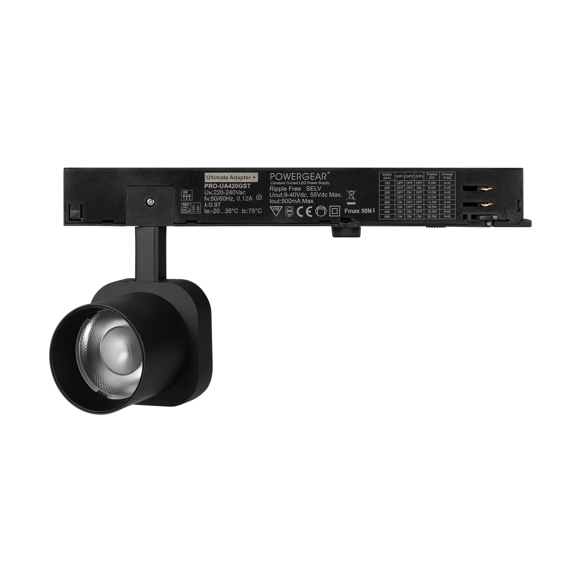 Светильник LGD-DIAFILM-4TR-R60-10W Warm3000 (BK, 20 deg, 230V) (Arlight, IP20 Металл, 5 лет) 061447