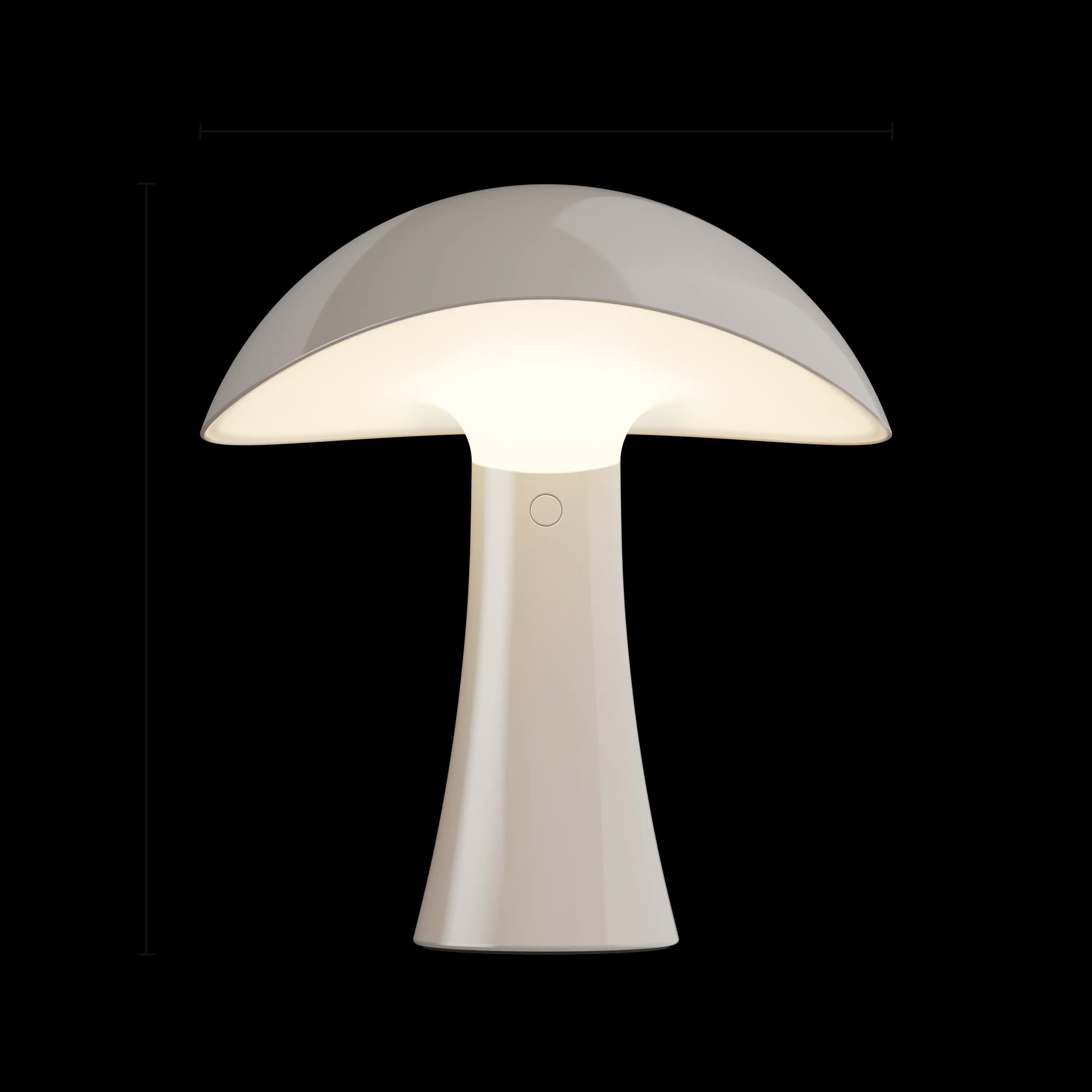 Louis Poulsen Rumee 220 Portable Lamp Earth grey Ø 220 — фото 9