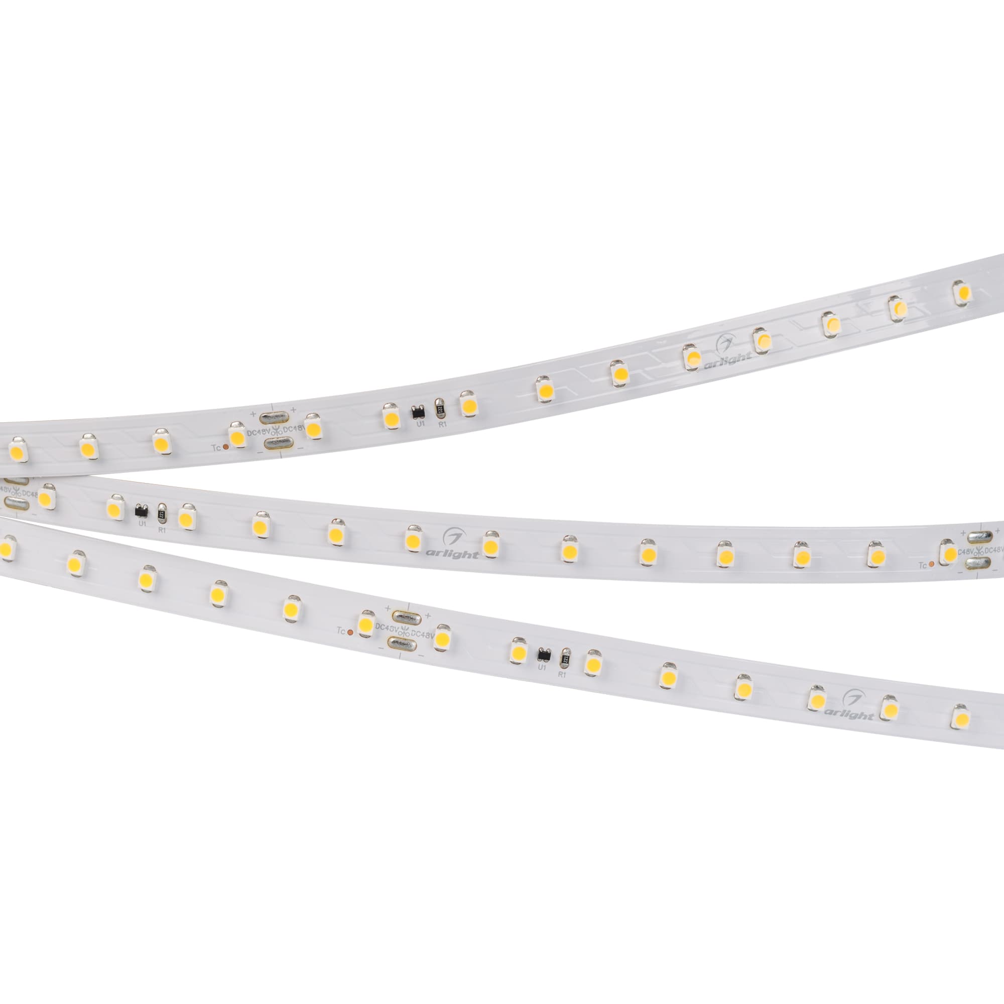 Светодиодная лента RT-50000 48V Warm3000 (3528, 78 LED/m, 50m) (Arlight, 4 Вт/м, IP20) 025017 — фото 1