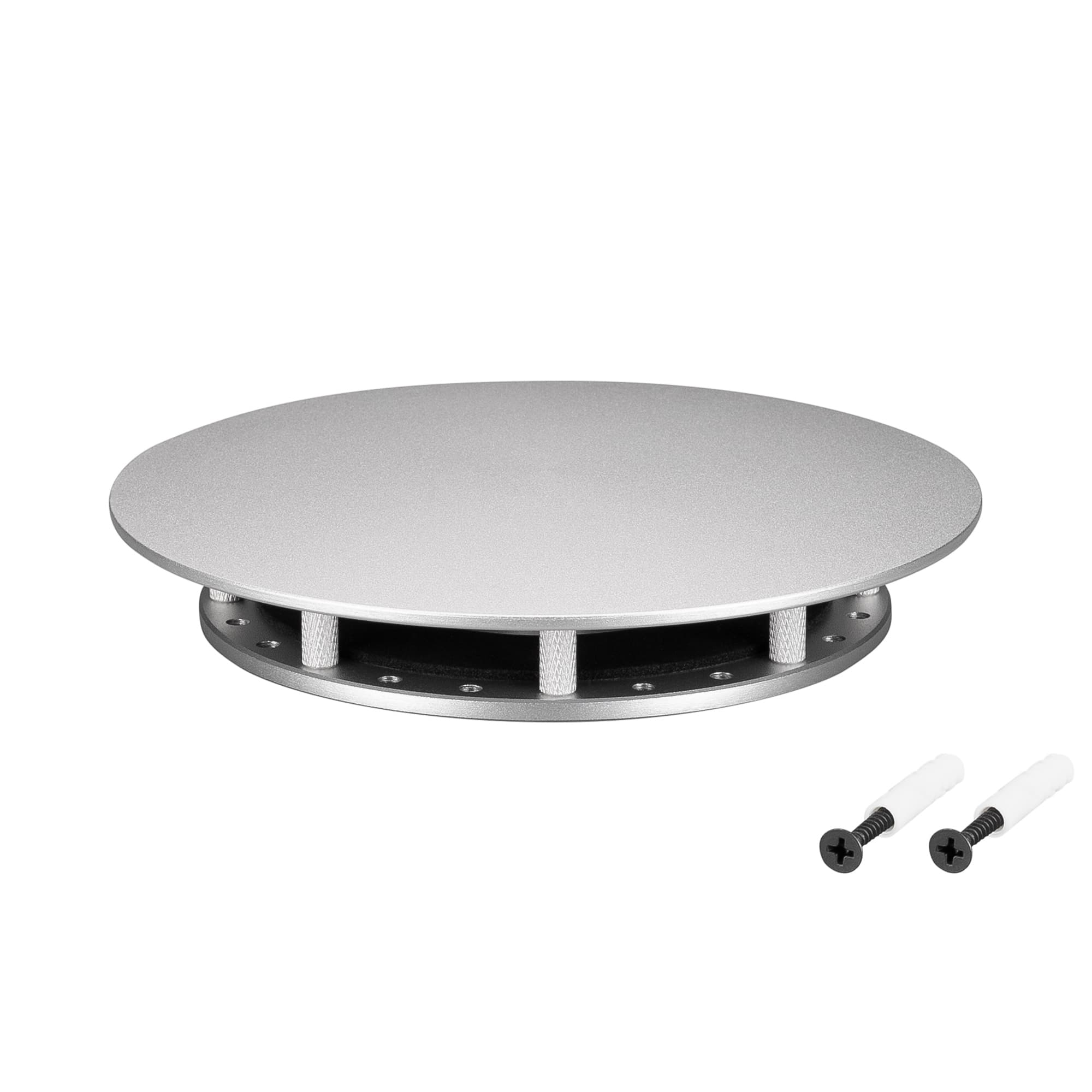 Крепление MOONLIGHT-BASE-ROUND-D18-M Silver (Arlight, Металл) 046087