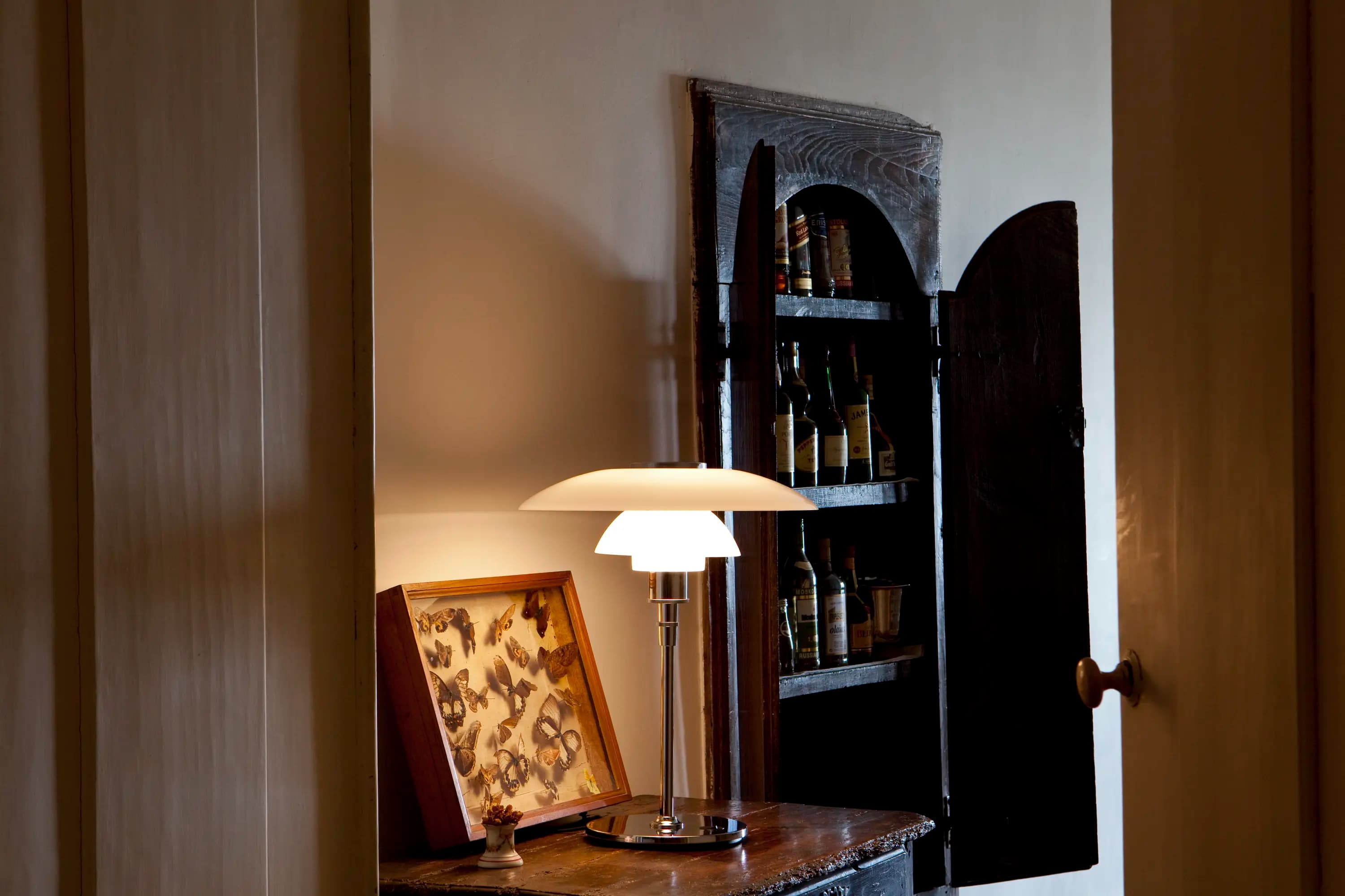 Louis Poulsen PH 4½-3½ Table Lamp High lustre chrome plated — фото 3