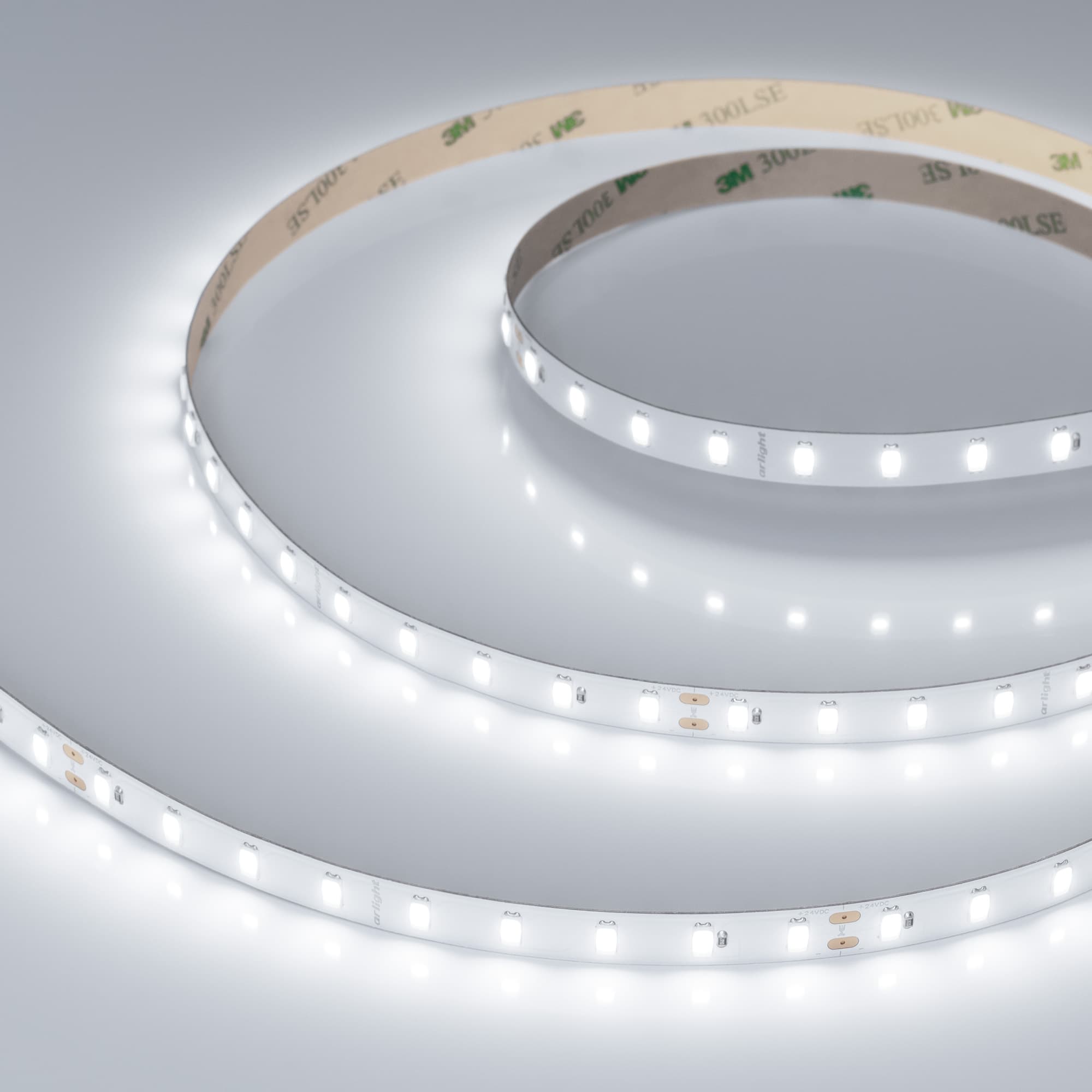 Светодиодная лента ULTRA-C72-10mm 24V White6000 (7.2 W/m, IP20, 5630, 5m) (Arlight, высок.эфф.200 лм/Вт) 040208 — фото 2