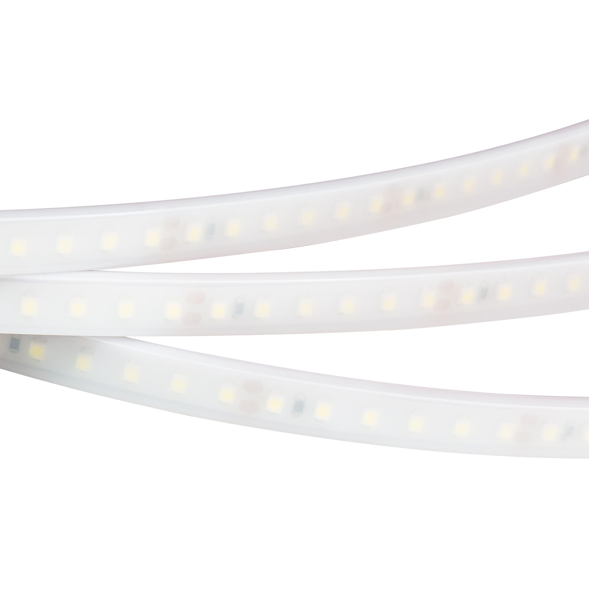 Светодиодная лента RTW 2-5000PW 24V White6000 2x (3528, 600 LED, LUX) (Arlight, 9.6 Вт/м, IP66) 018995 — фото 1