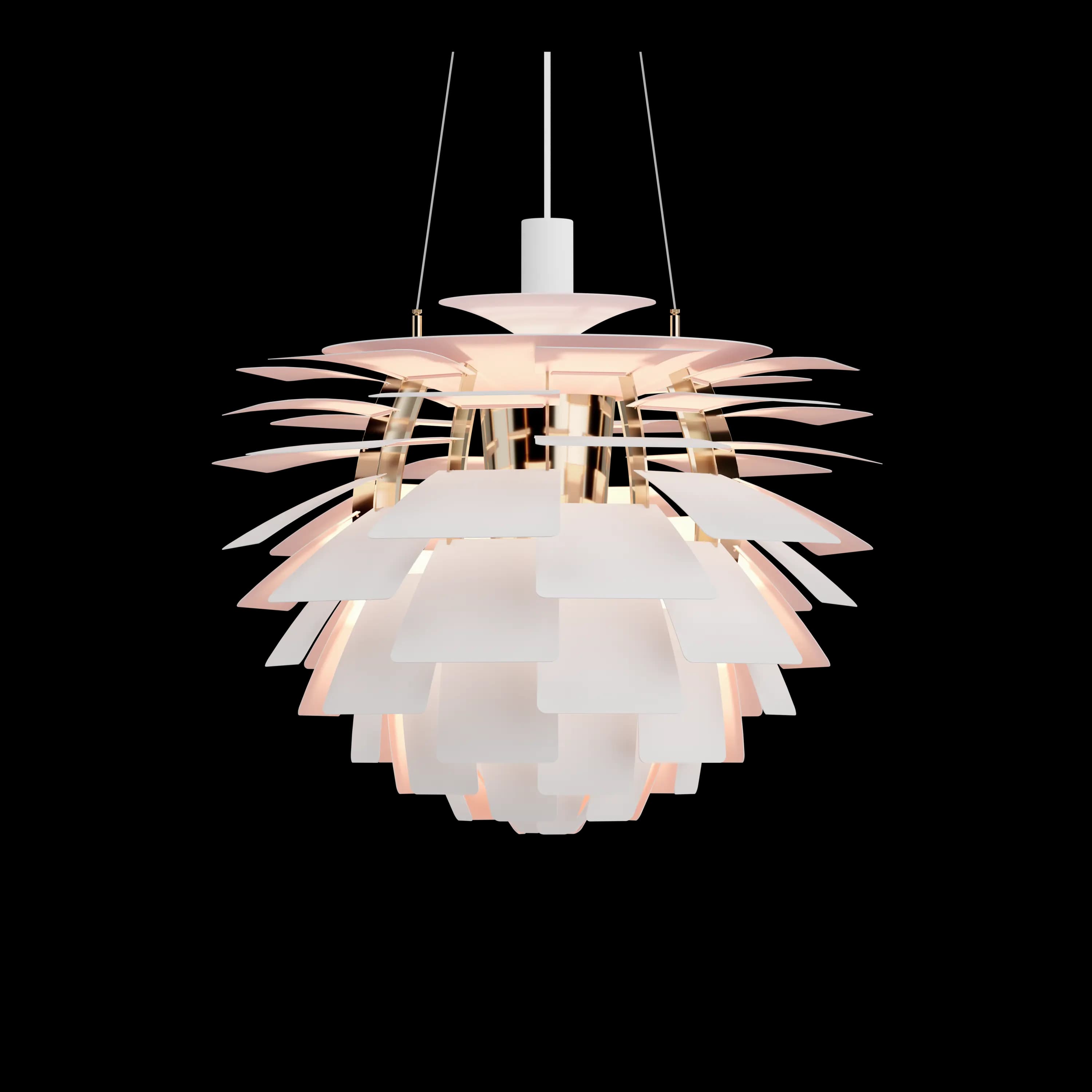 Louis Poulsen PH Artichoke Anniversary Edition Matte white/pale rose Ø 600 — фото 1