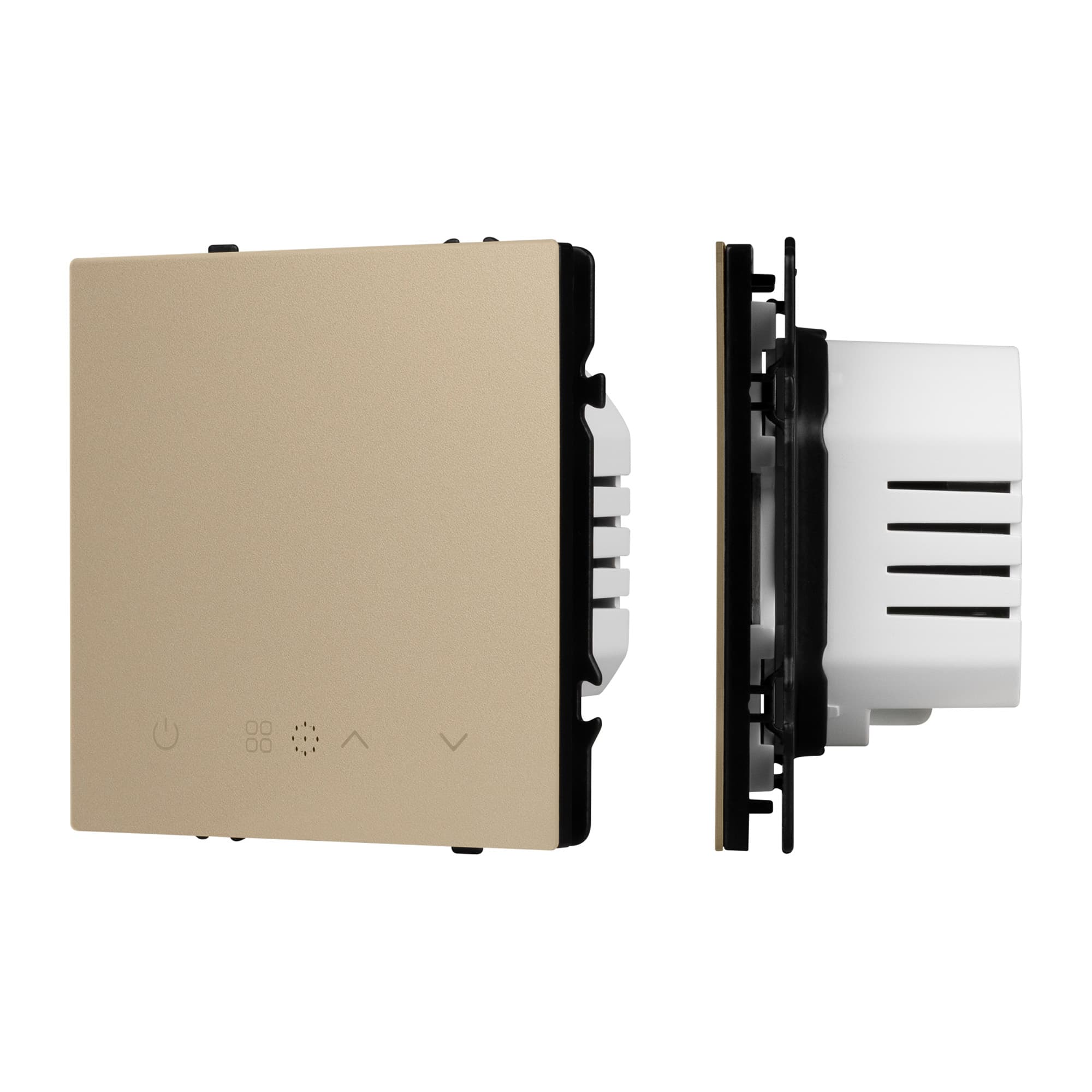 Терморегулятор SWT-NOBE-MTE-SFPL-GD (электрический тёплый пол) (Arlight, Золотой песок) 061901