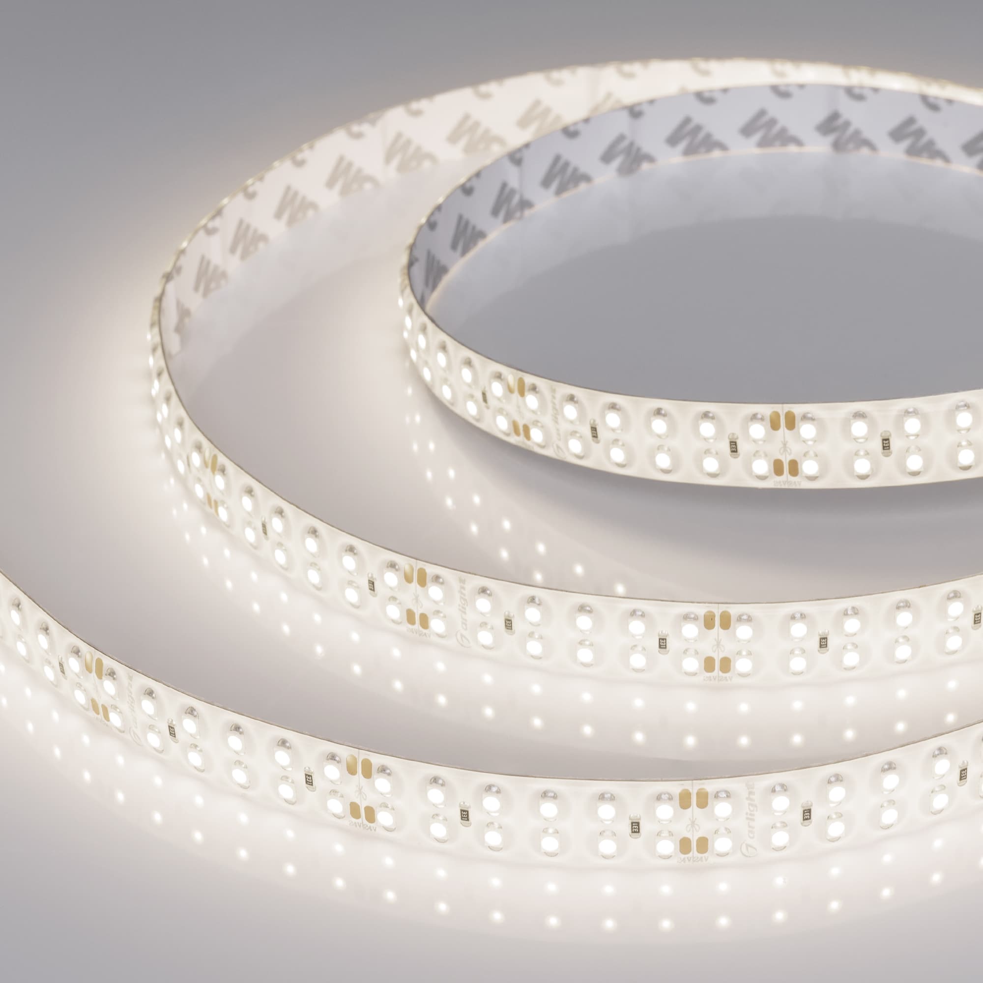Светодиодная лента RTW 2-5000SE 24V Day 2x2 (3528, 1200 LED, LUX) (Arlight, 19.2 Вт/м, IP65) 014723(B) — фото 2