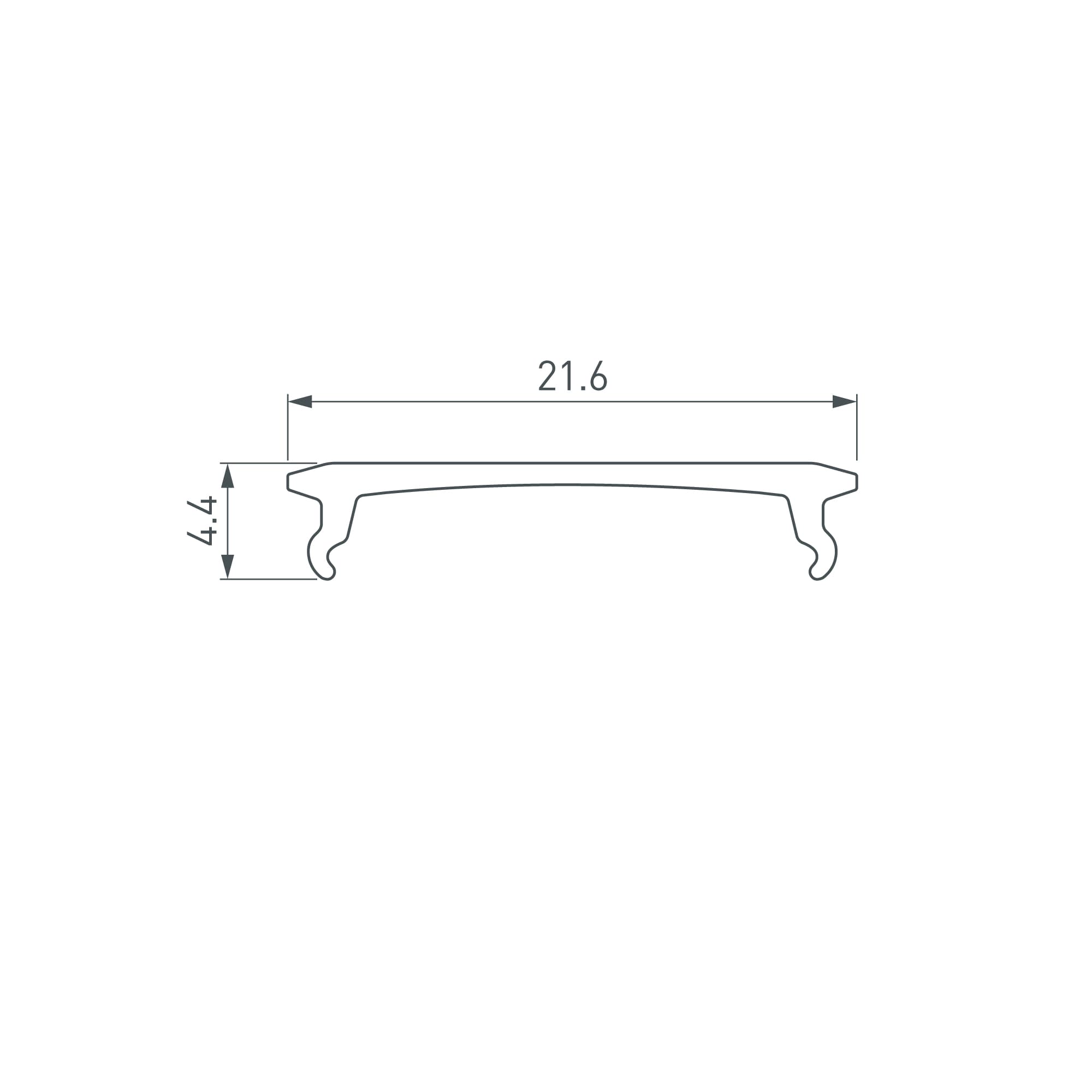 Экран SL-COMFORT-2542-2000 OPAL (Arlight, Пластик) 031733 — фото 2