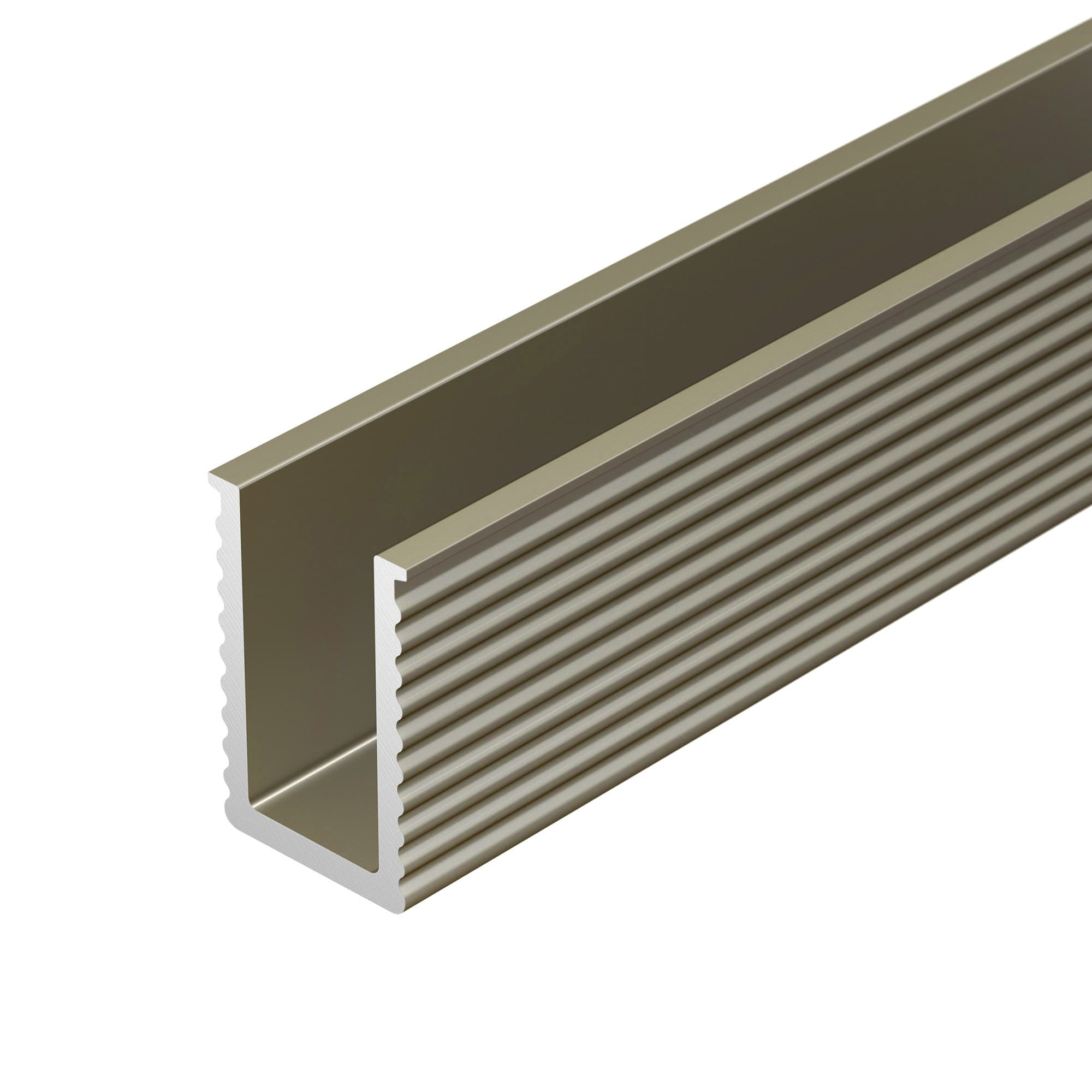 Профиль SL-MINI-6-H9-2000 ANOD OLIVE GREY (Arlight, Алюминий) 038203 — фото 3