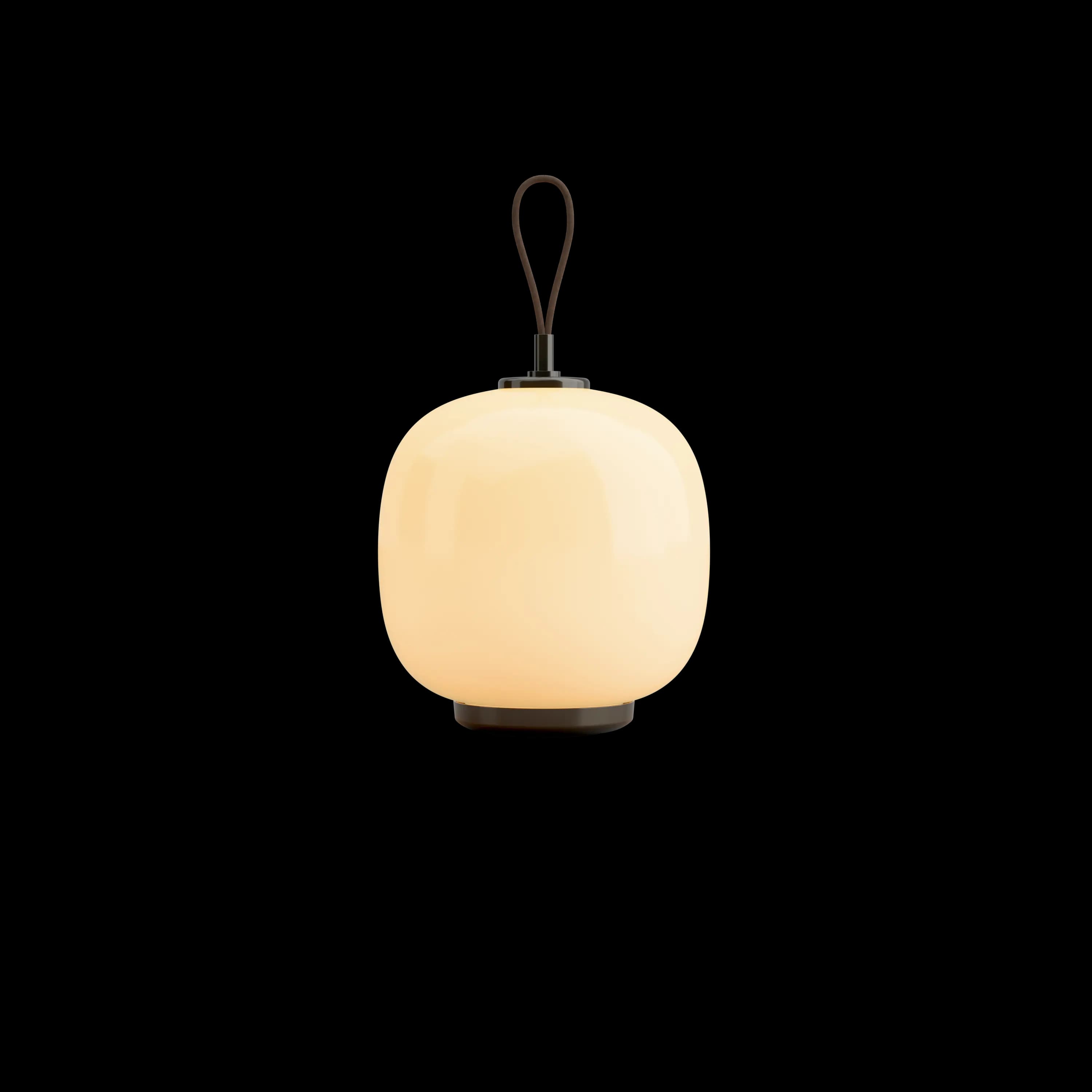 Louis Poulsen VL 45 Radiohus Portable Lamp Brass/glossy pale yellow glass — фото 1