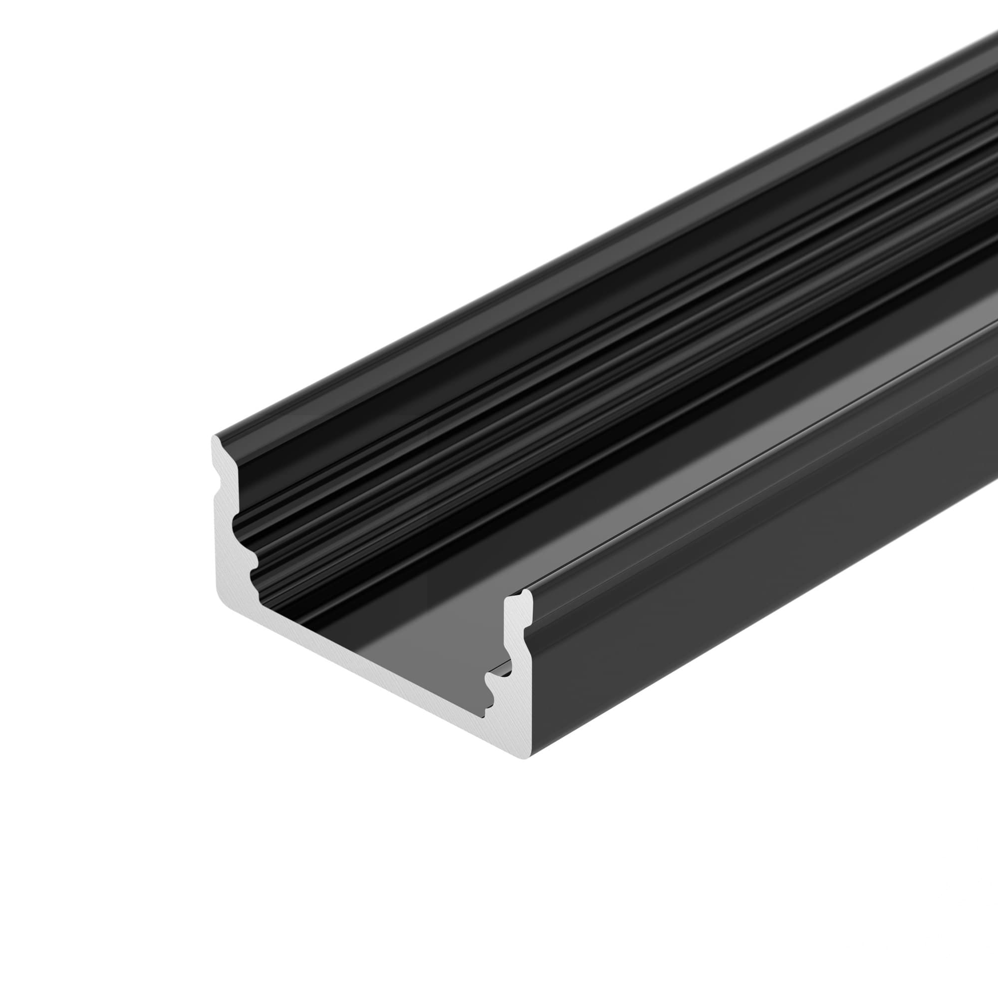 Профиль LINE-1708-2000 ANOD BLACK (Arlight, Алюминий) 040299 — фото 2