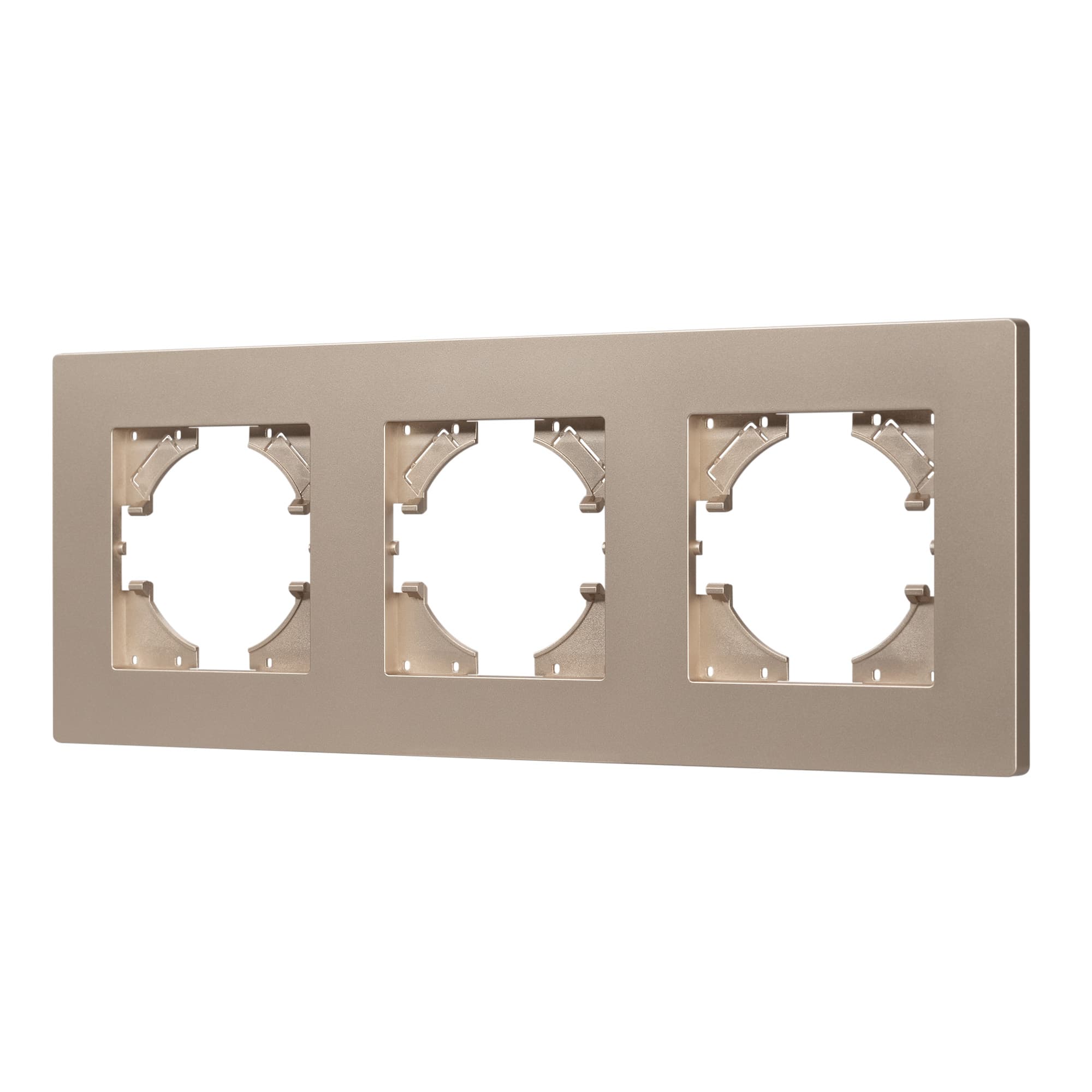 Рамка пластиковая FRM-PERIO-PL-3-GD (Arlight, -) 049757