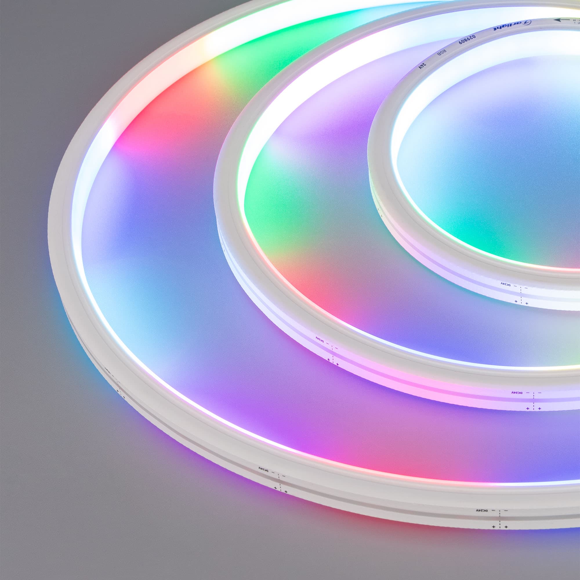 Герметичная лента SPI MOONLIGHT-5000S-TOP-5060-84-24V RGB (13х12mm, 18W, IP67) (Arlight, 18 Вт/м, IP67) 029809