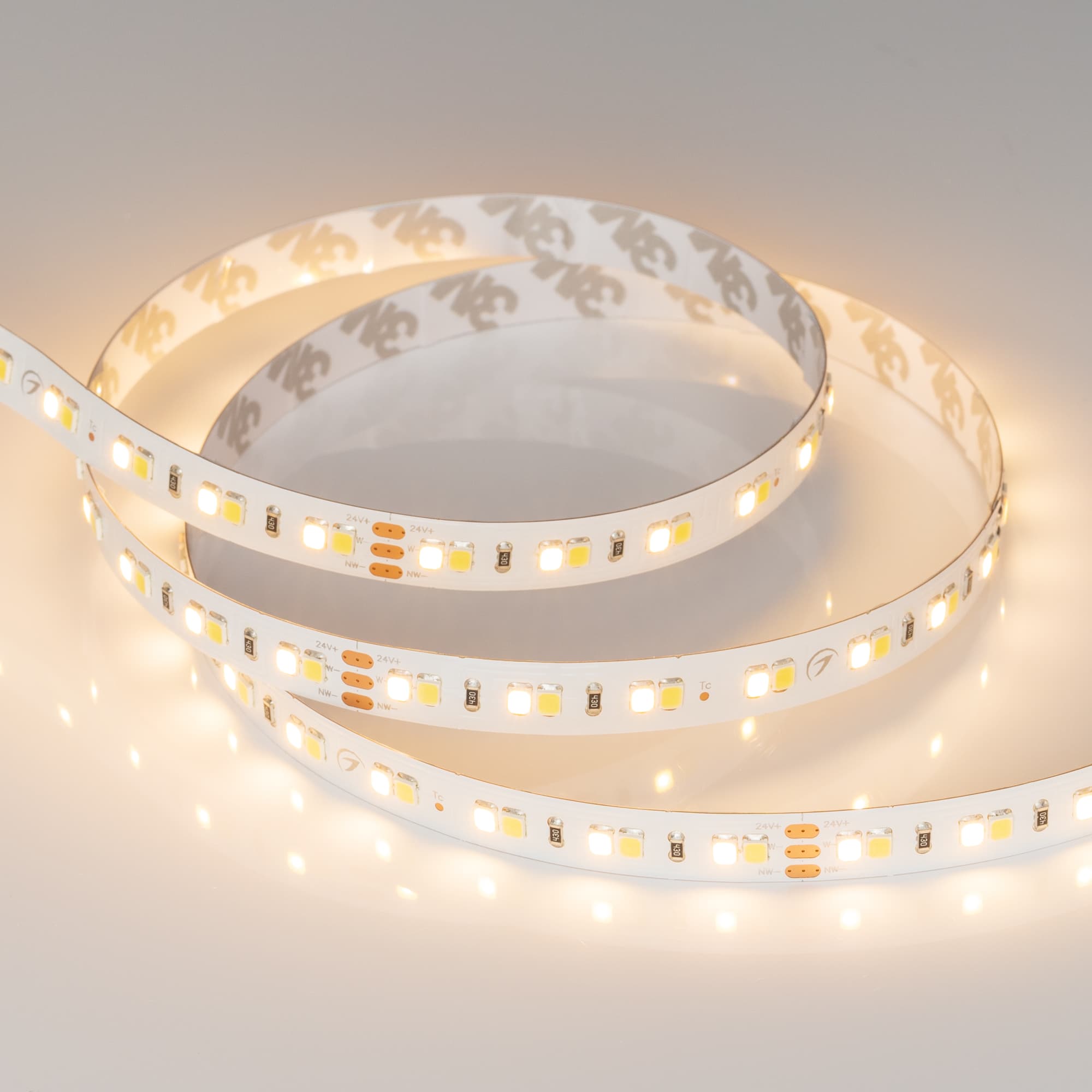 Светодиодная лента RT-A140-10mm 24V White-MIX (19.2 W/m, IP20, 2835, 5m) (Arlight, Изменяемая ЦТ) 024508(2) — фото 4