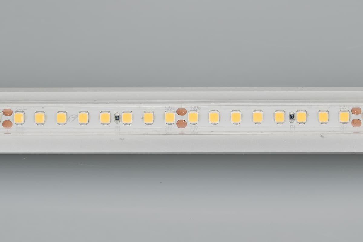 Светодиодная лента RTW 2-5000PS-50m 24V Day5000 2x (2835, 160 LED/m, LUX) (Arlight, 12 Вт/м, IP67) 024557 — фото 2