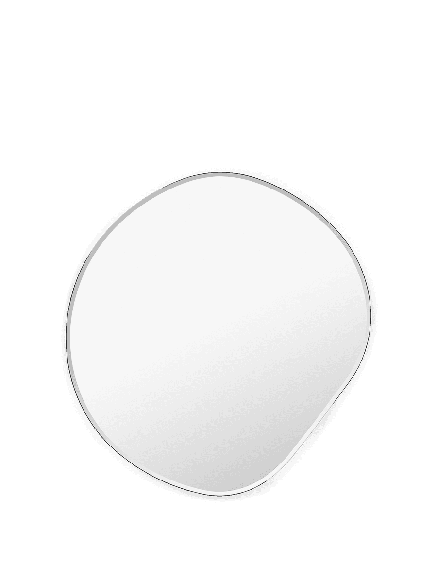 Ferm Living Pond Mirror - Small - Dark Chrome