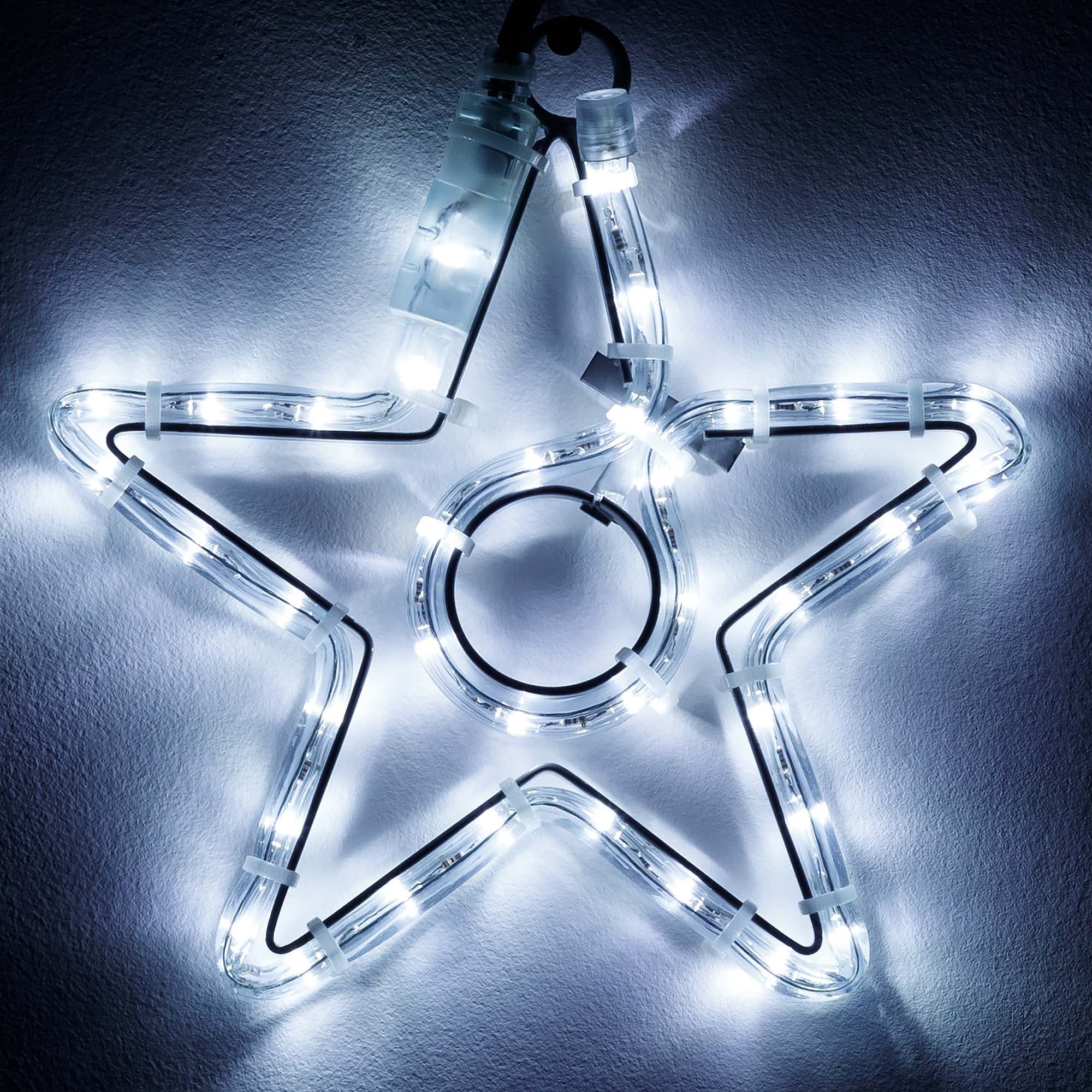 Arlight Фигура светодиодная ARD-STAR-M4-200x220-36LED White (230V, 2.5W) (Ardecoled, IP65) 034263