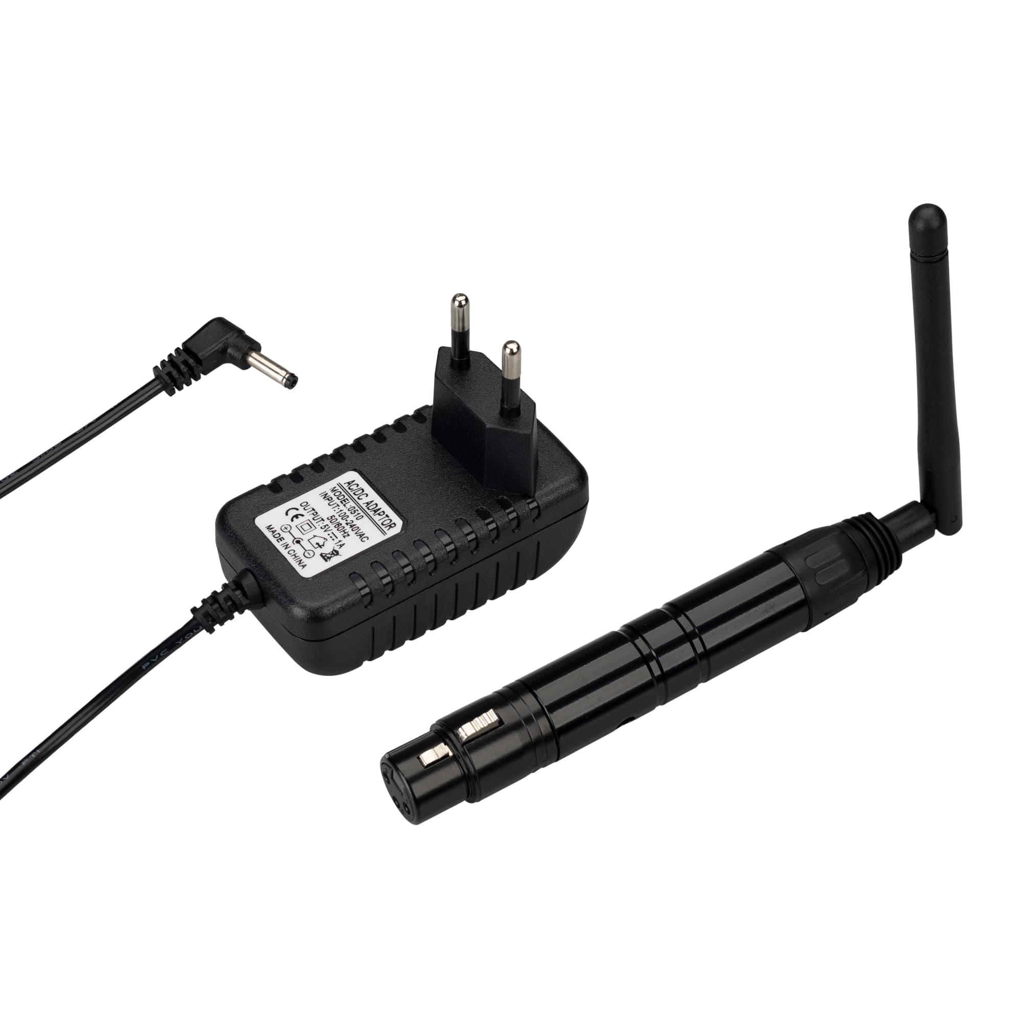 Усилитель SMART-DMX-Receiver Black (5V, XLR3 Male, 2.4G) (Arlight, IP20 Металл, 5 лет) 028417 Arlight — фото 1