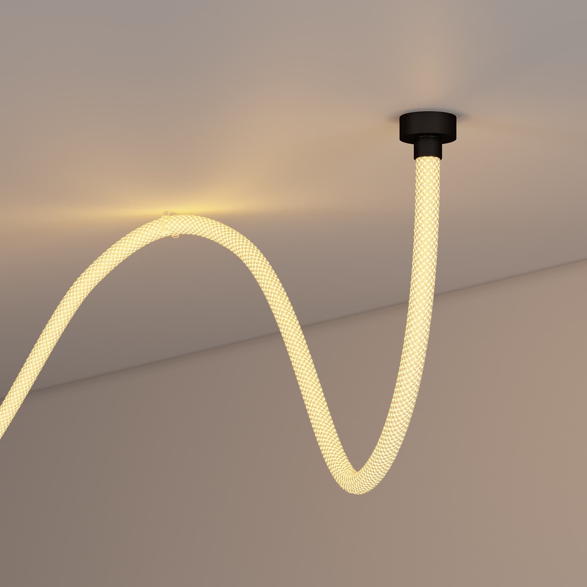 Силиконовый профиль WPH-FLEX-ROPE-D22-360deg-S8-10m WHITE (Arlight, Силикон) 053828 — фото 5