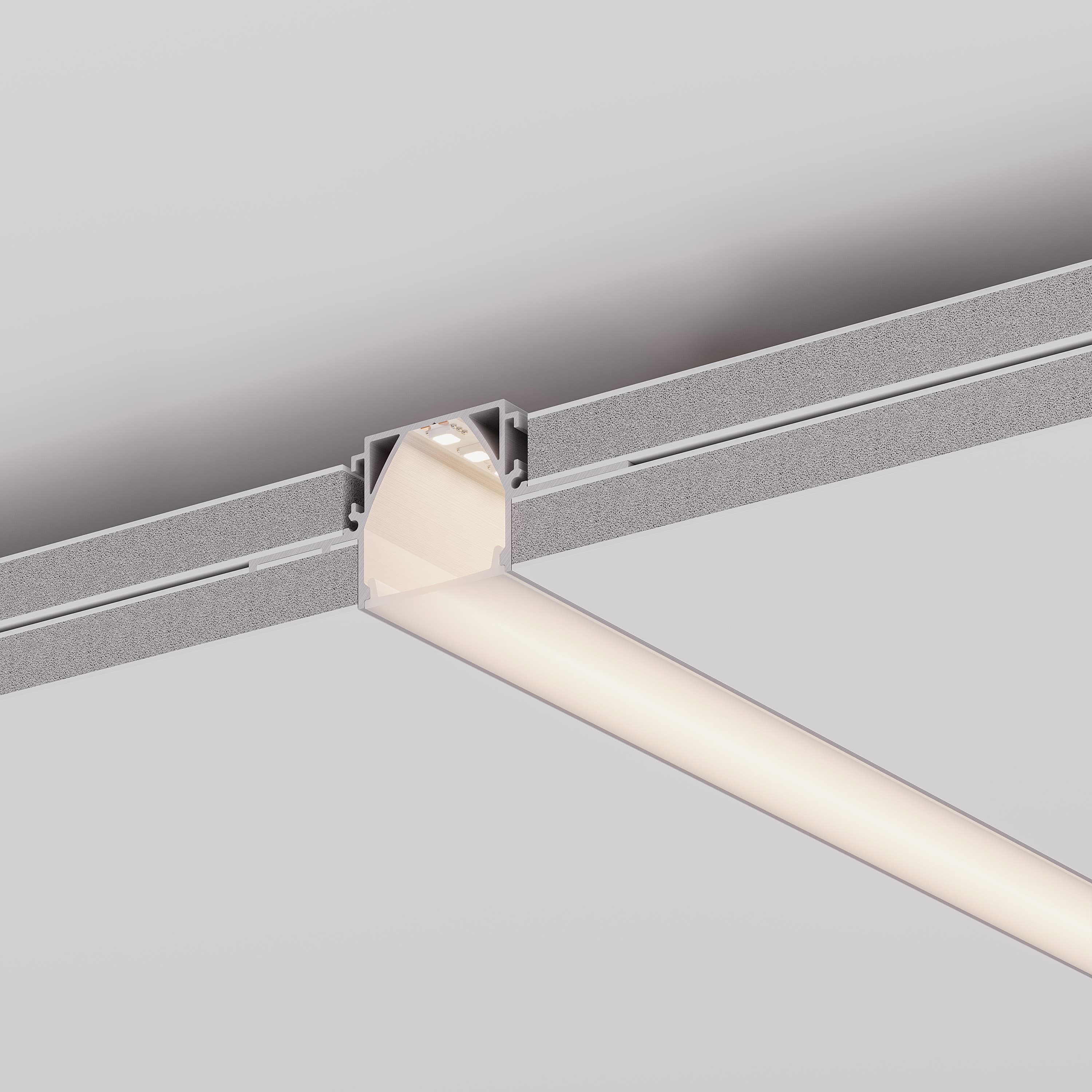 Профиль LINIA32-FANTOM-MID-2000 ANOD (Arlight, Алюминий) 058472 — фото 5