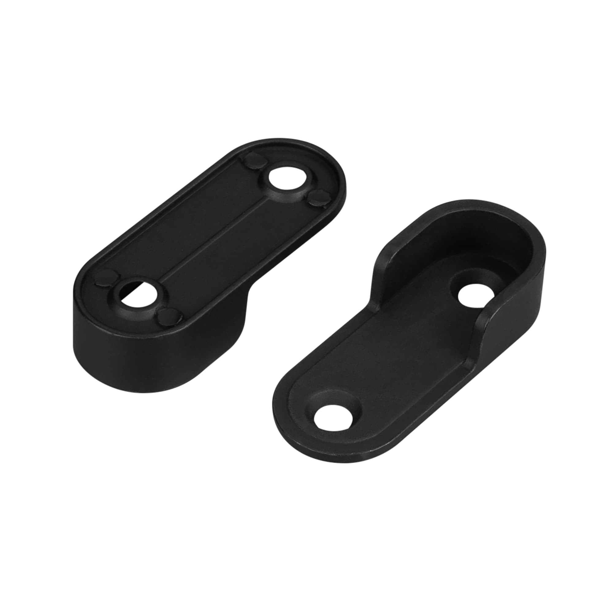 Держатель настенный WARDROBE-1530 BLACK (Arlight, Металл) 054946