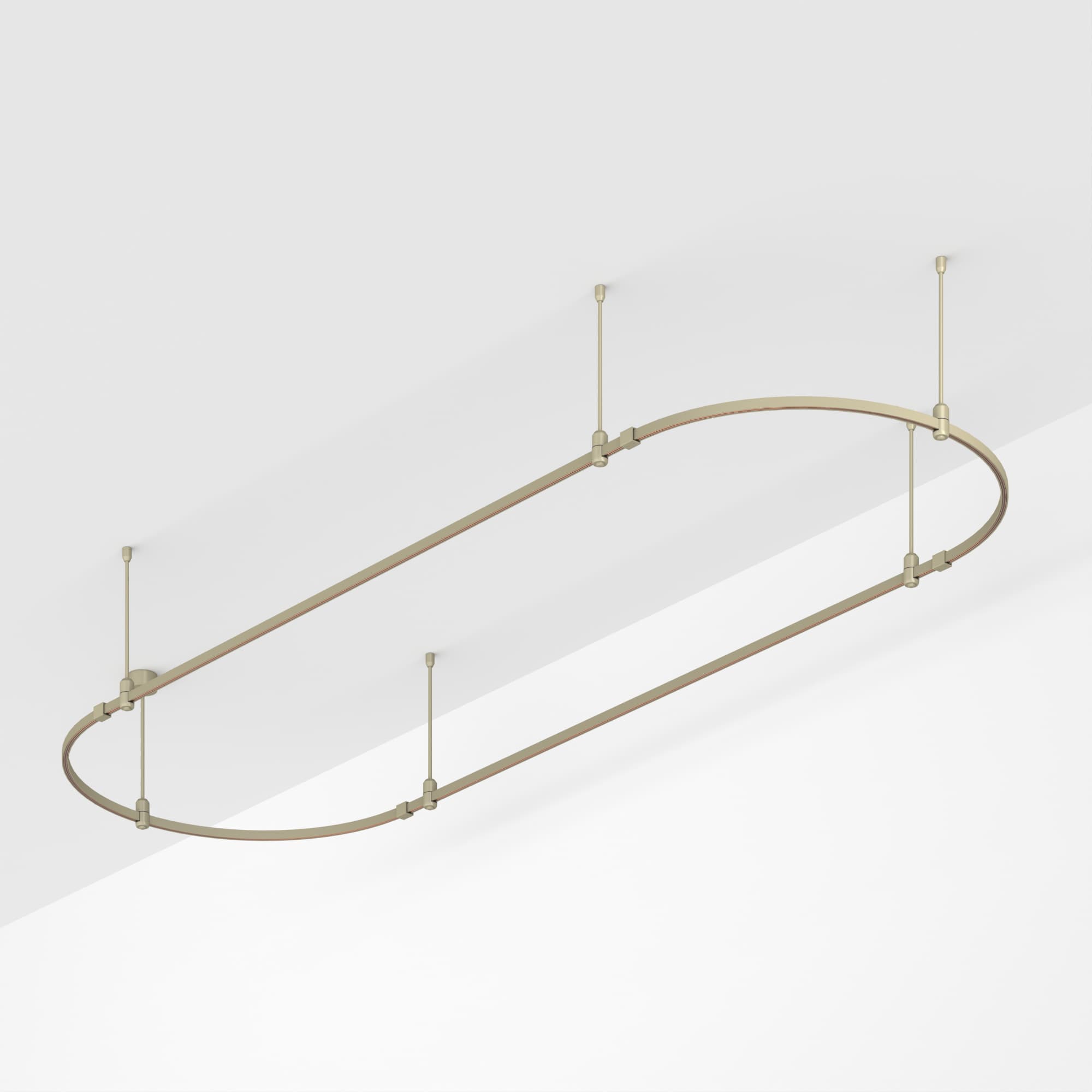 Основание ART-APRIORI-OVAL-ROD-400-3000x1000 (OG) (Arlight, IP20 Металл, 3 года) 054395