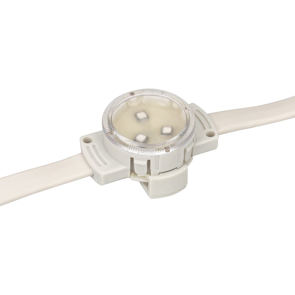 Флэш-модуль SOLEX-DMX-D30-3LED-12V RGB с держателем (Arlight, Герметичный) 027984