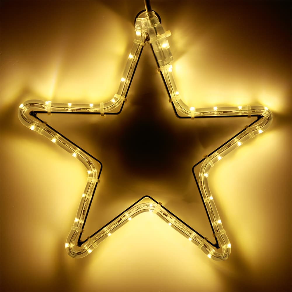 Arlight Фигура cветодиодная ARD-STAR-M1-295x275-36LED Warm (230V, 2.5W) (Ardecoled, IP65) 025312