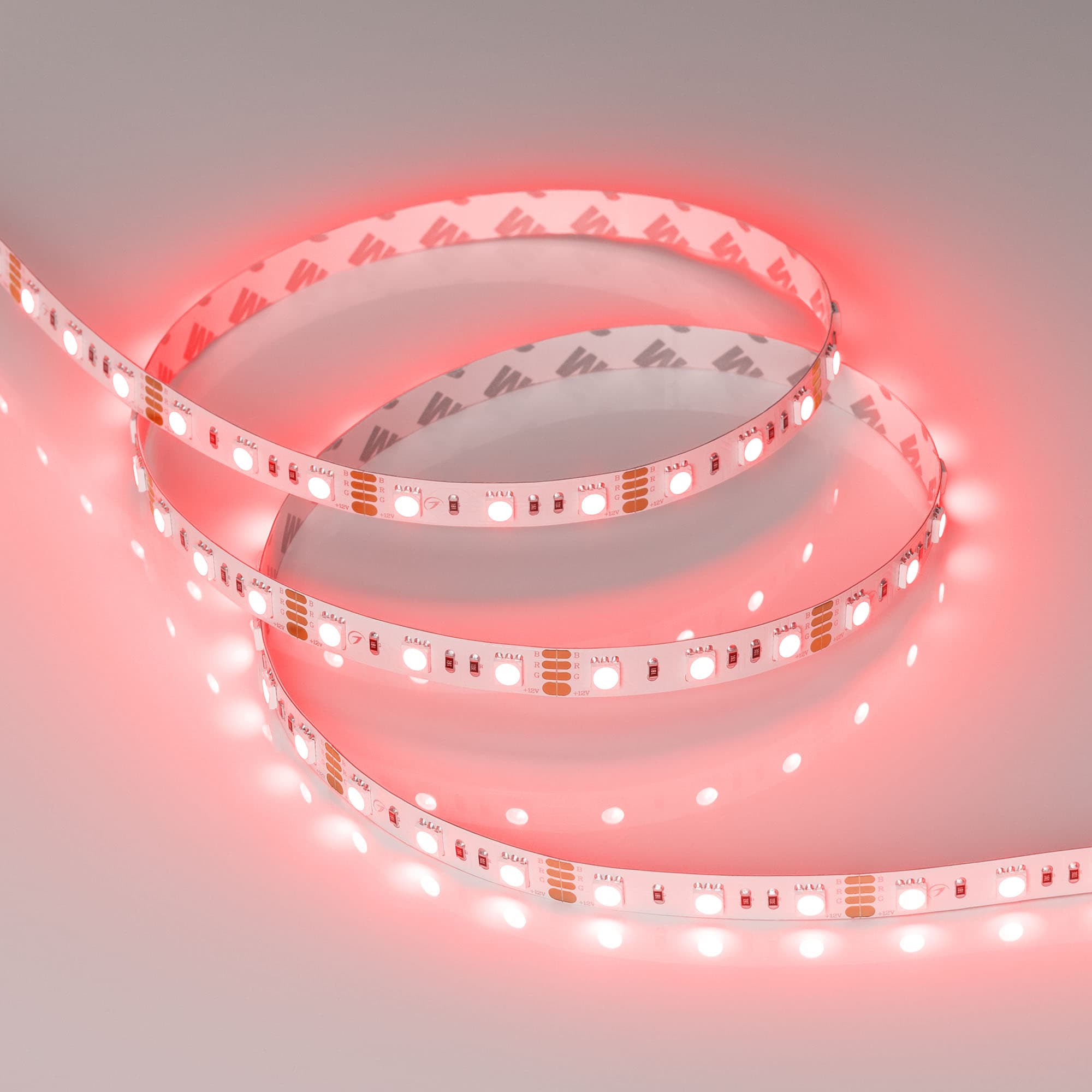 Светодиодная лента RT-B60-10mm 12V RGB (14.4 W/m, IP20, 5060, 5m) (Arlight, Открытый) 012340(2) — фото 3
