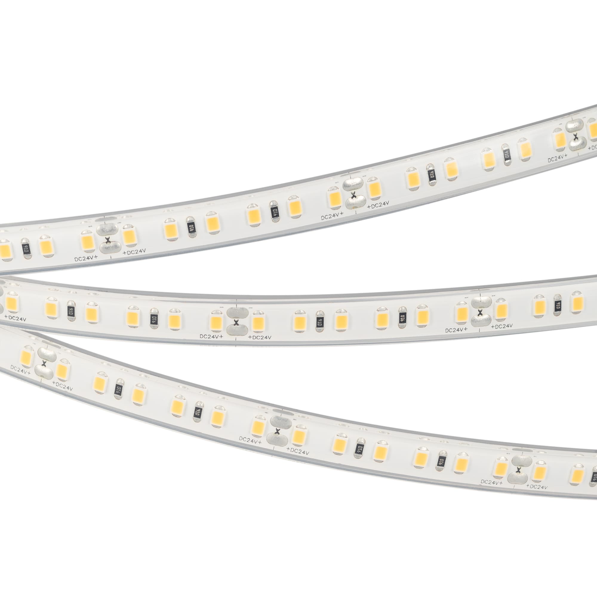 Светодиодная лента герметичная RTW-PU-A120-10.5mm 24V Warm3000 (16.8 W/m, IP68, Wire 2m, 5m) (Arlight, -) 029043(3) — фото 3