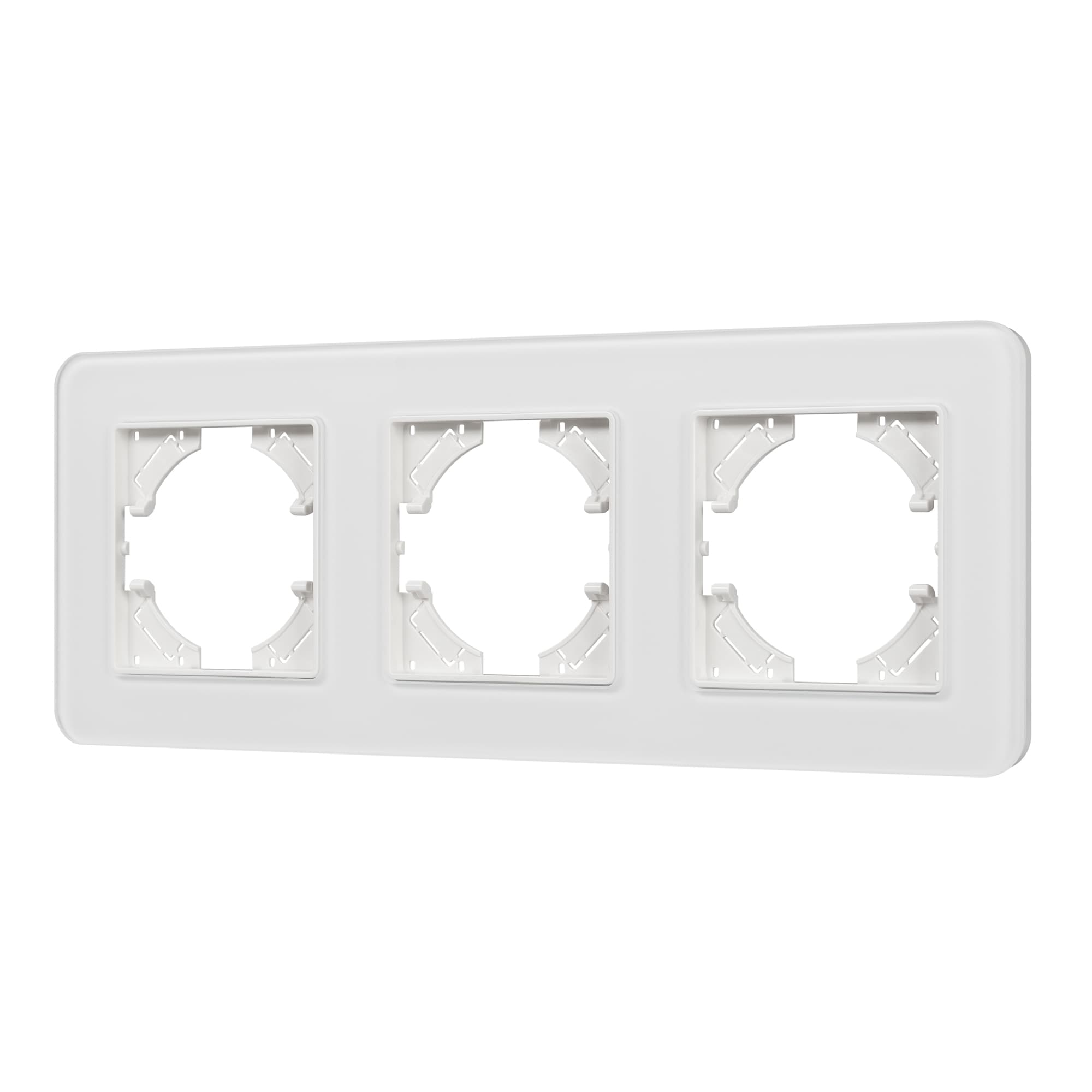 Рамка стеклянная FRM-OMALI-SFGS-3-WH (Arlight, -) 049712