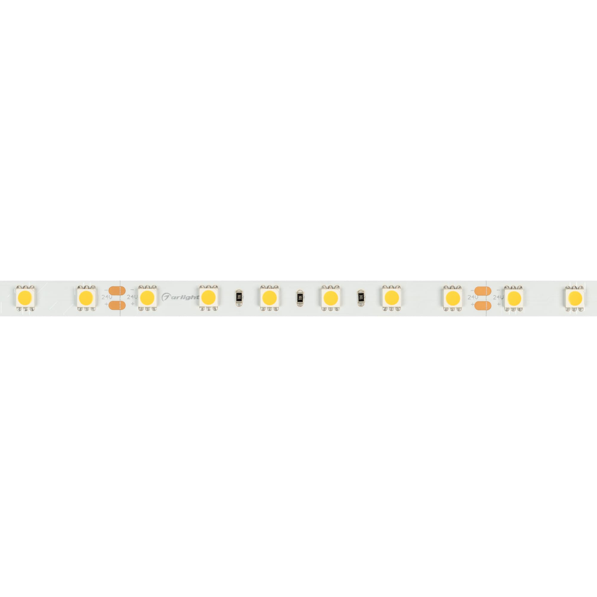 Светодиодная лента RT-B60-10mm 24V Warm3000 (14.4 W/m, IP20, 5060, 5m) (Arlight, Открытый) 028589(2) — фото 5