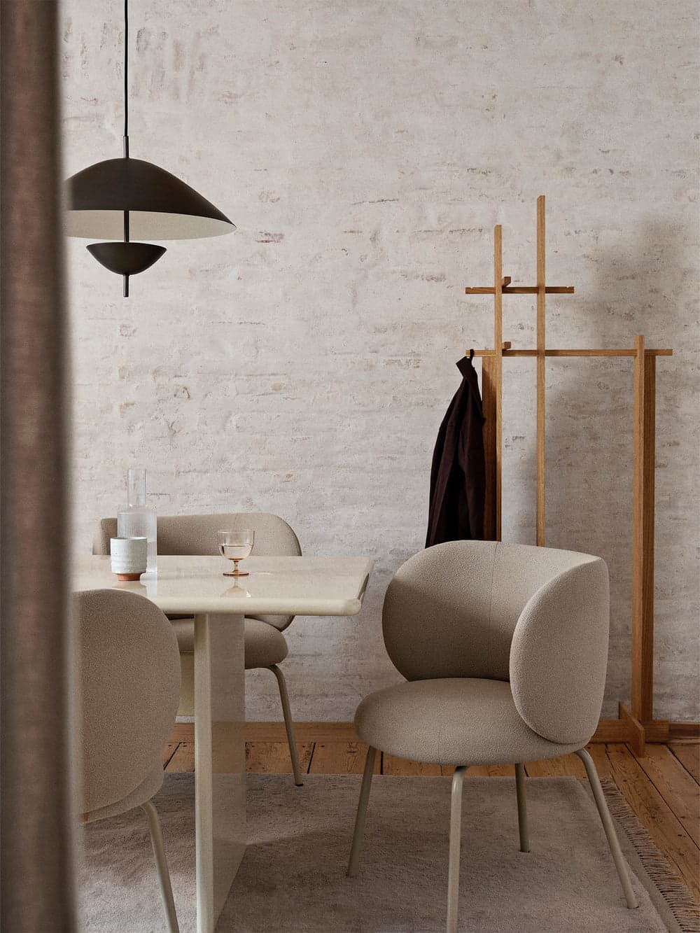 Ferm Living Rico Dining Chair - Cashmere - Grain - Cashmere ferm LIVING — фото 4