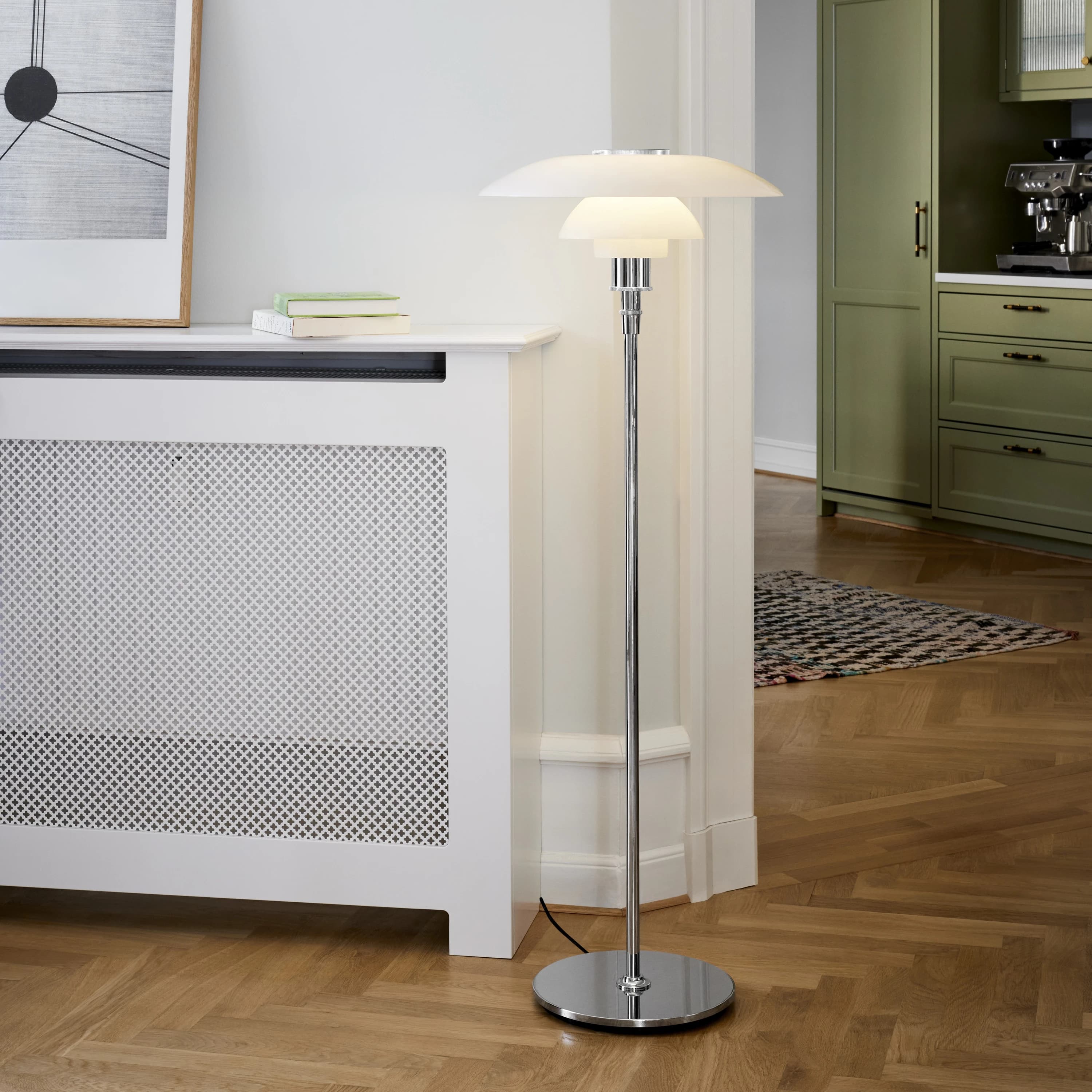 Louis Poulsen PH 4½-3½ Floor Lamp High lustre chrome plated — фото 2