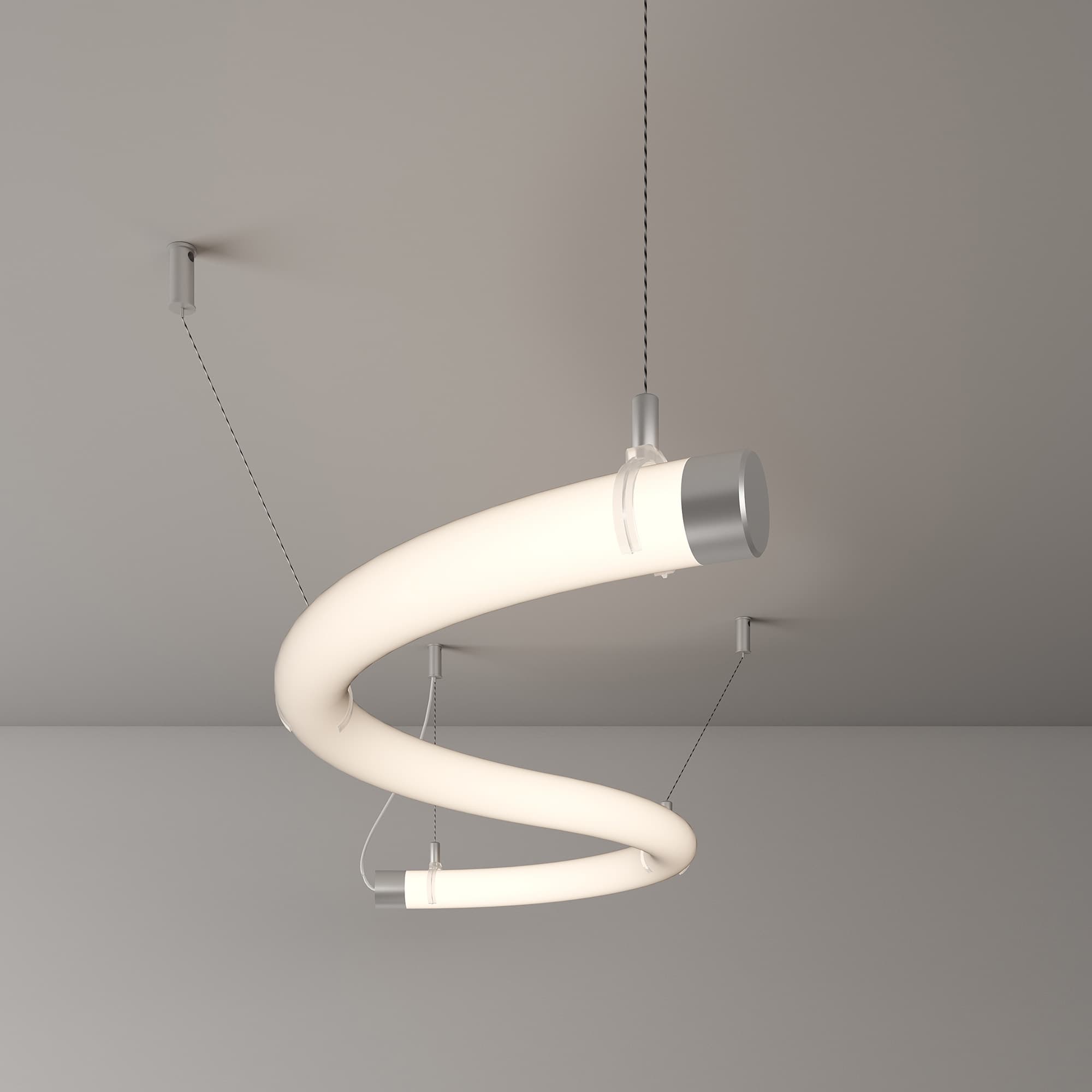 Силиконовый профиль WPH-FLEX-D40-360deg-S10-5m WHITE (Arlight, Силикон) 045869 — фото 5