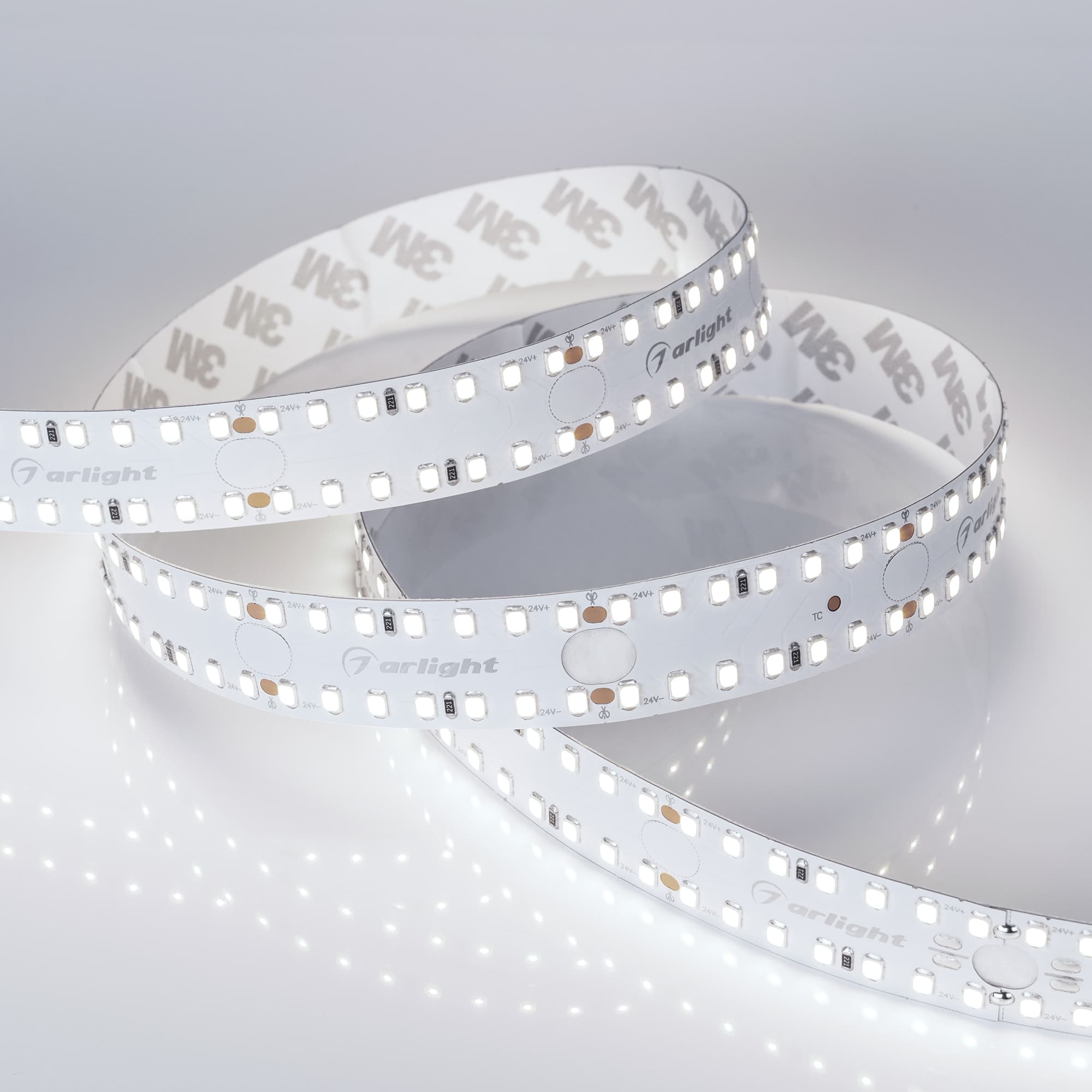 Светодиодная лента S2-A280-20mm 24V White6000 (20 W/m, IP20, 2835, 2.5m) (Arlight, Открытый) 023400(2) — фото 2