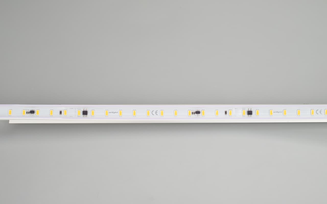 Светодиодная лента ARL-50000PV-230V Warm2700 (5630, 72 LED/m, WP2) (Arlight, 14 Вт/м, IP65) 027054 — фото 3