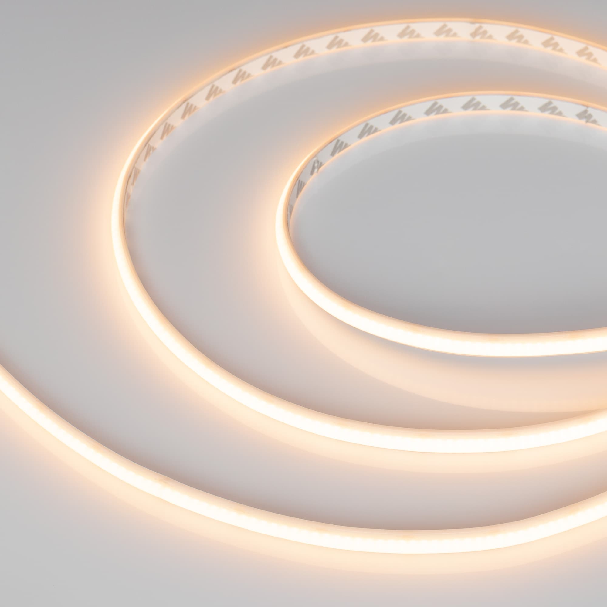 Светодиодная лента герметичная MICROLED-PW-M288-10mm 24V Warm2700 (12 W/m, IP66, 2216, 5m) (Arlight, 5 лет) 046753 — фото 1