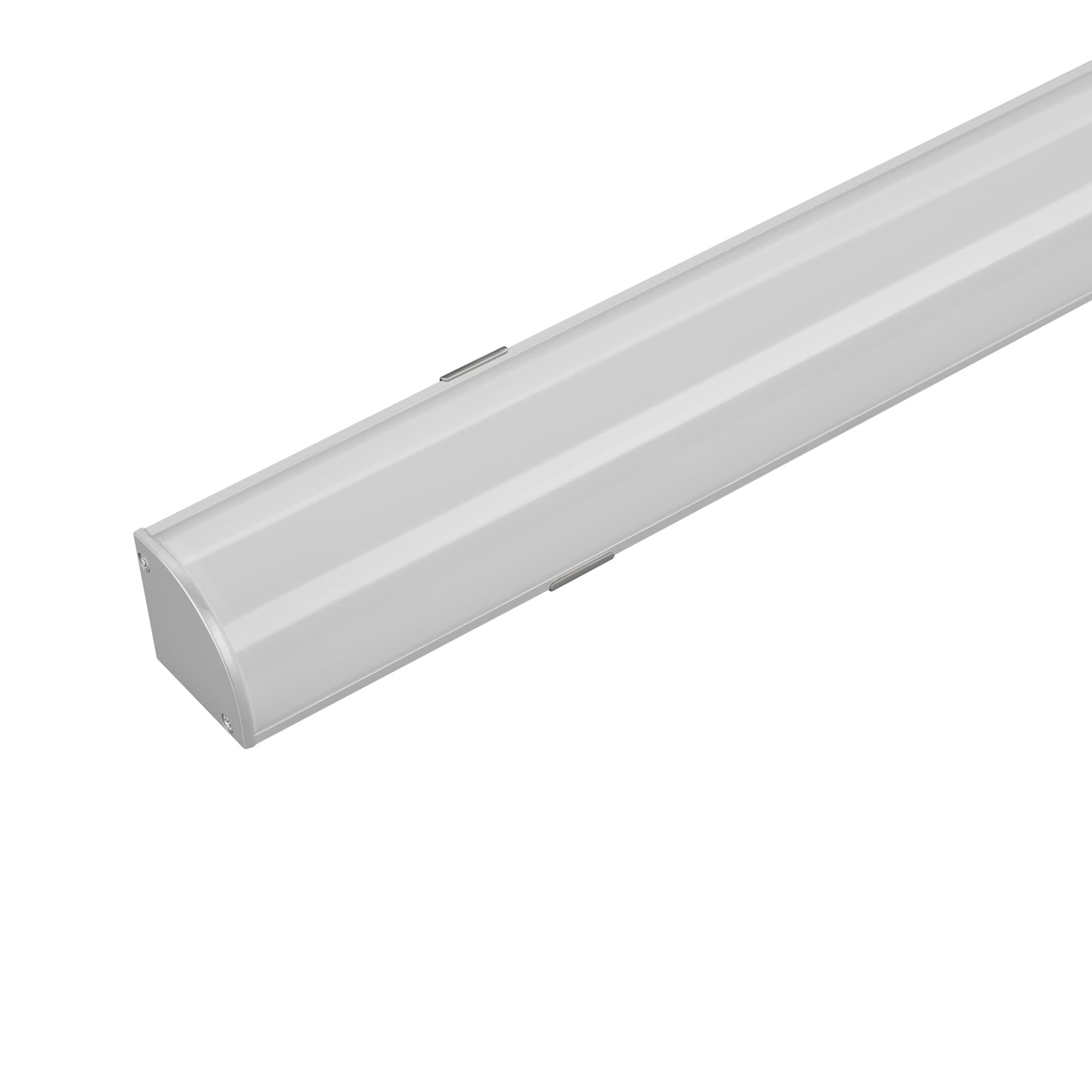 Профиль с экраном SL-KANT-H30-2000 ANOD+OPAL (Arlight, Алюминий) 036846 — фото 2