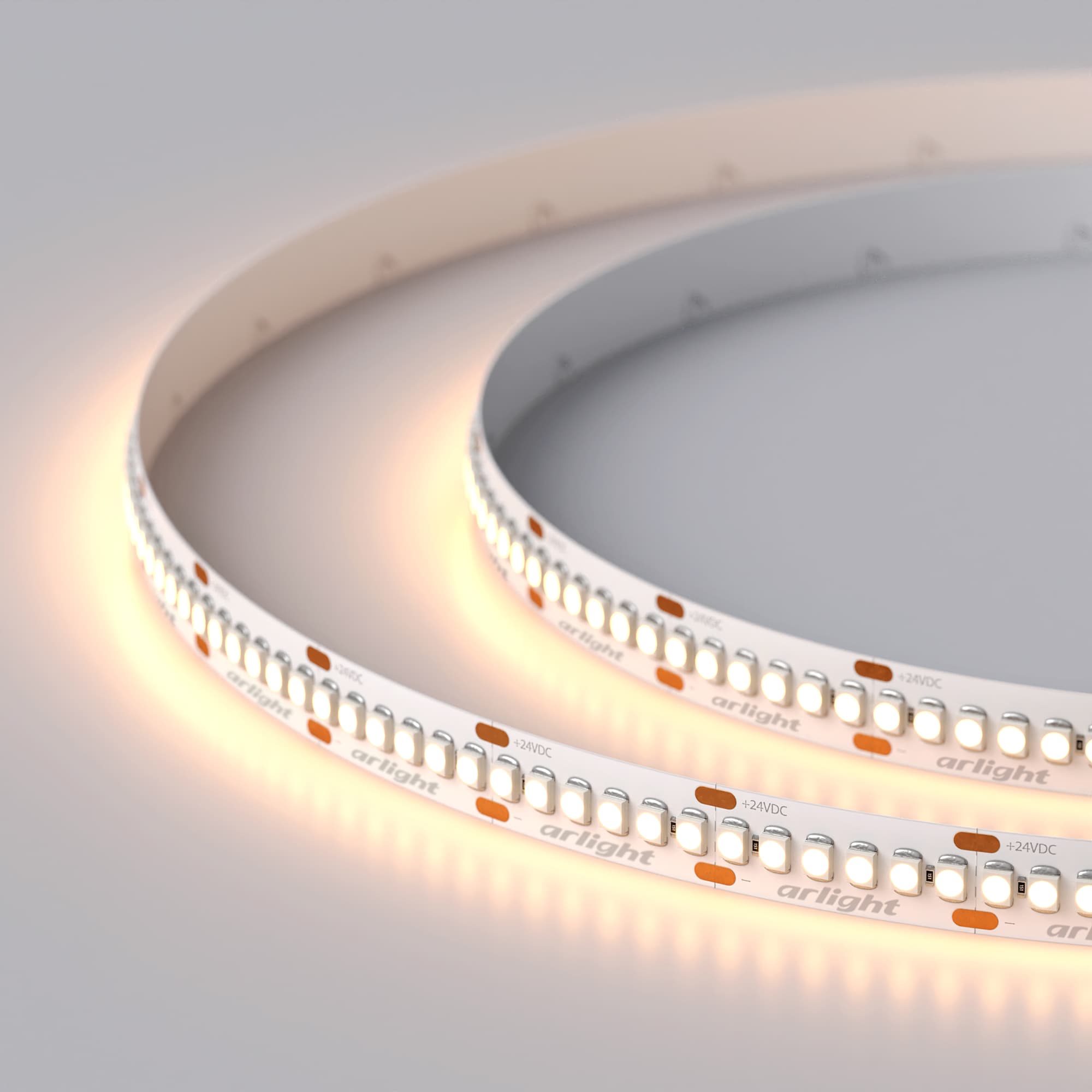 Светодиодная лента RT-A240-10mm 24V Warm2700 (19.2W/m, IP20, 3528, 5m) (Arlight, 19.2 Вт/м, IP20) 017428(1) — фото 4