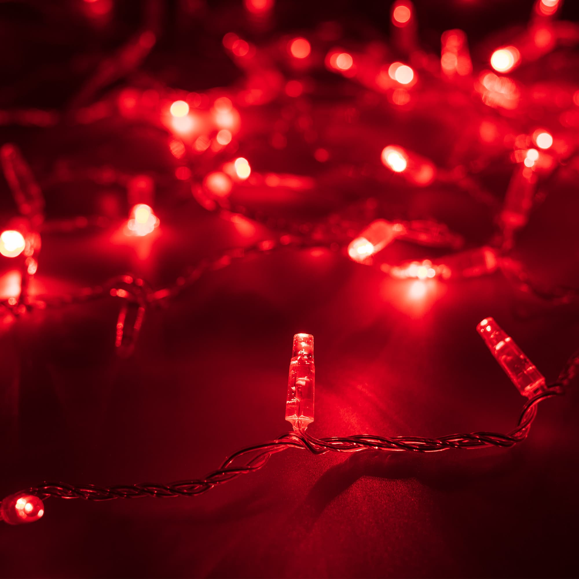 Arlight Светодиодная гирлянда ARD-STRING-CLASSIC-1000-CLEAR-100LED-PULSE Red (230V, 7W) (Ardecoled, IP65) 031639