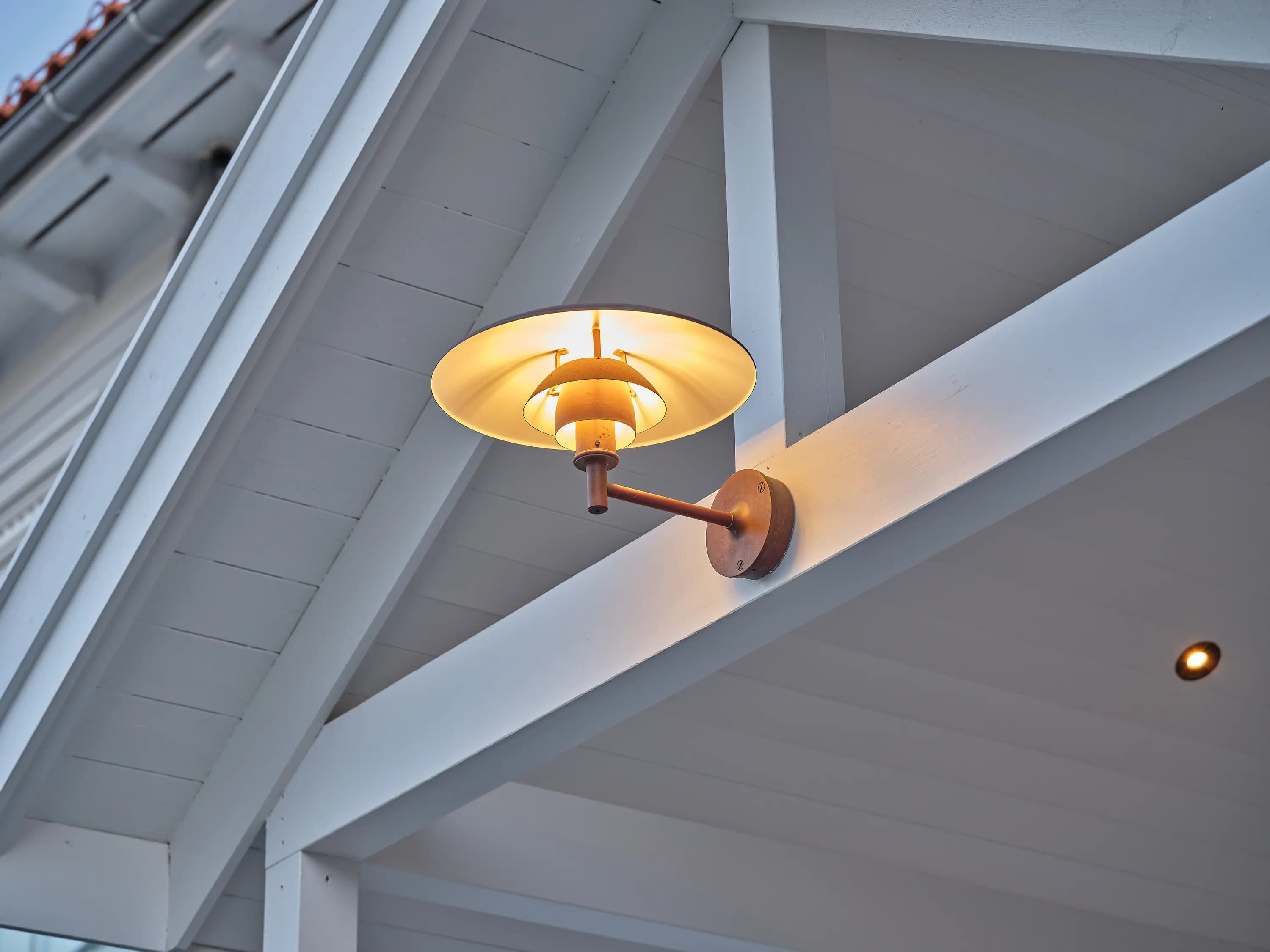 Louis Poulsen PH 4½-3 Outdoor Wall Lamp Brushed copper — фото 3