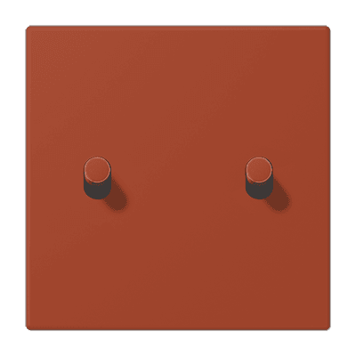 Накладка 2 тумблерами, Jung LC12-5R0232