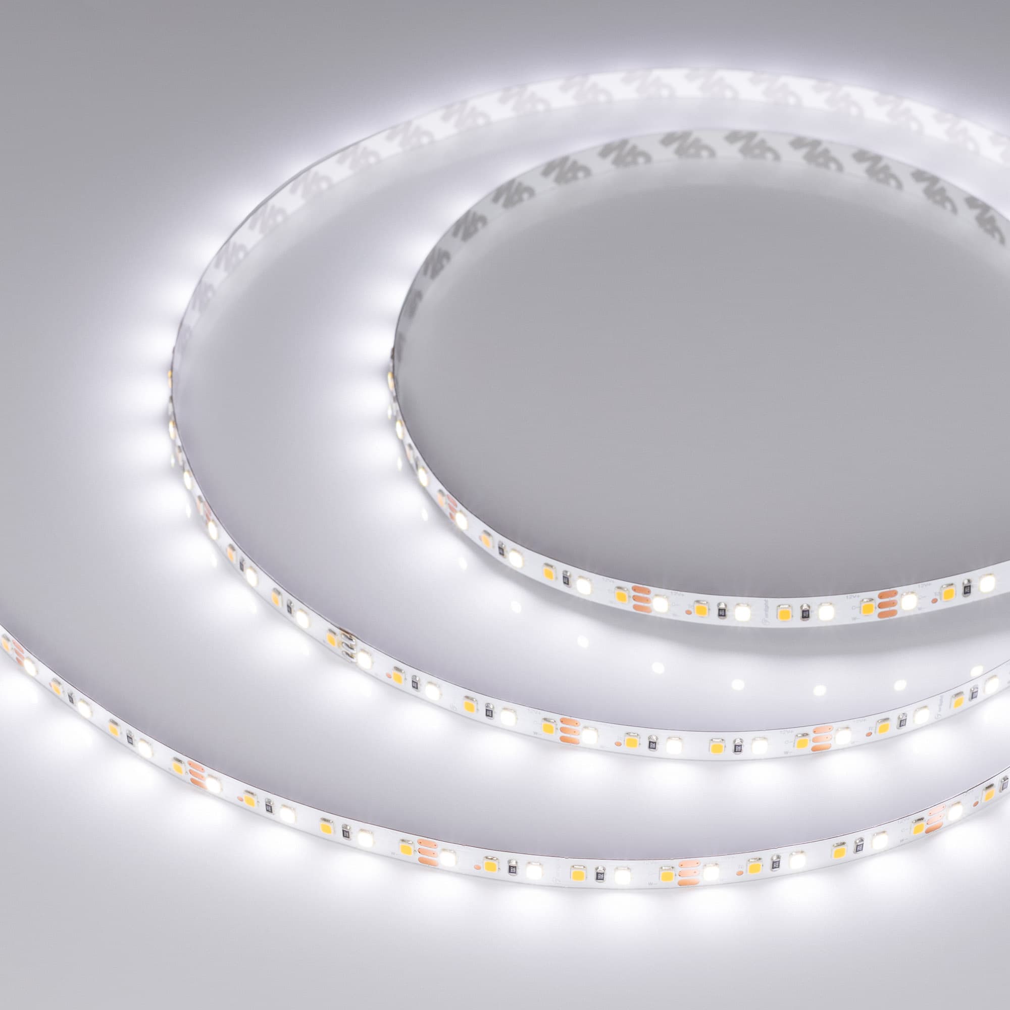 Светодиодная лента RT-A120-8mm 12V White-MIX (9.6 W/m, IP20, 2835, 5m) (Arlight, Изменяемая ЦТ) 013126(2) — фото 3